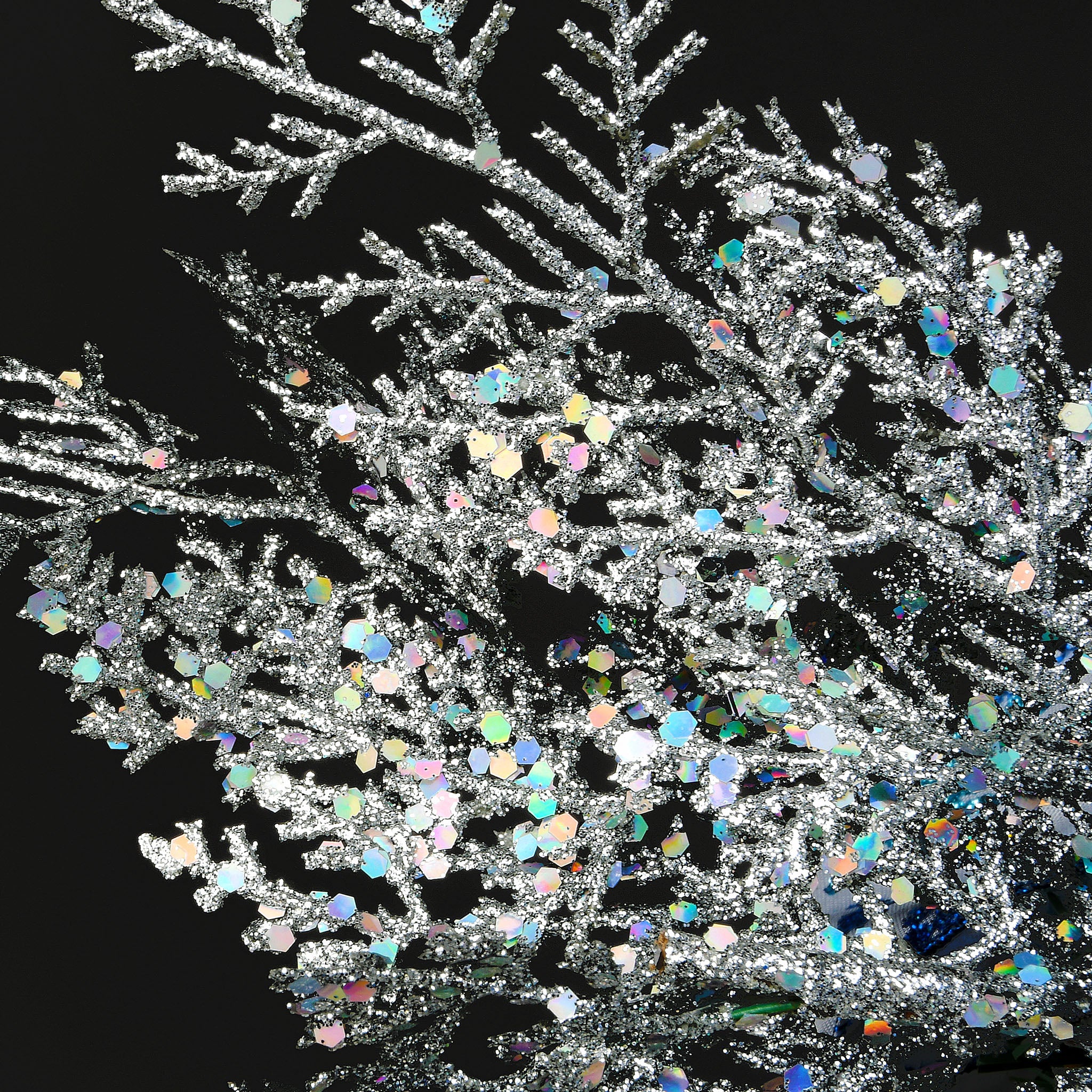 40 in. Pre-Lit Decorative Collection Ornament Tree with Clear Lights, Plug-In - Image 3