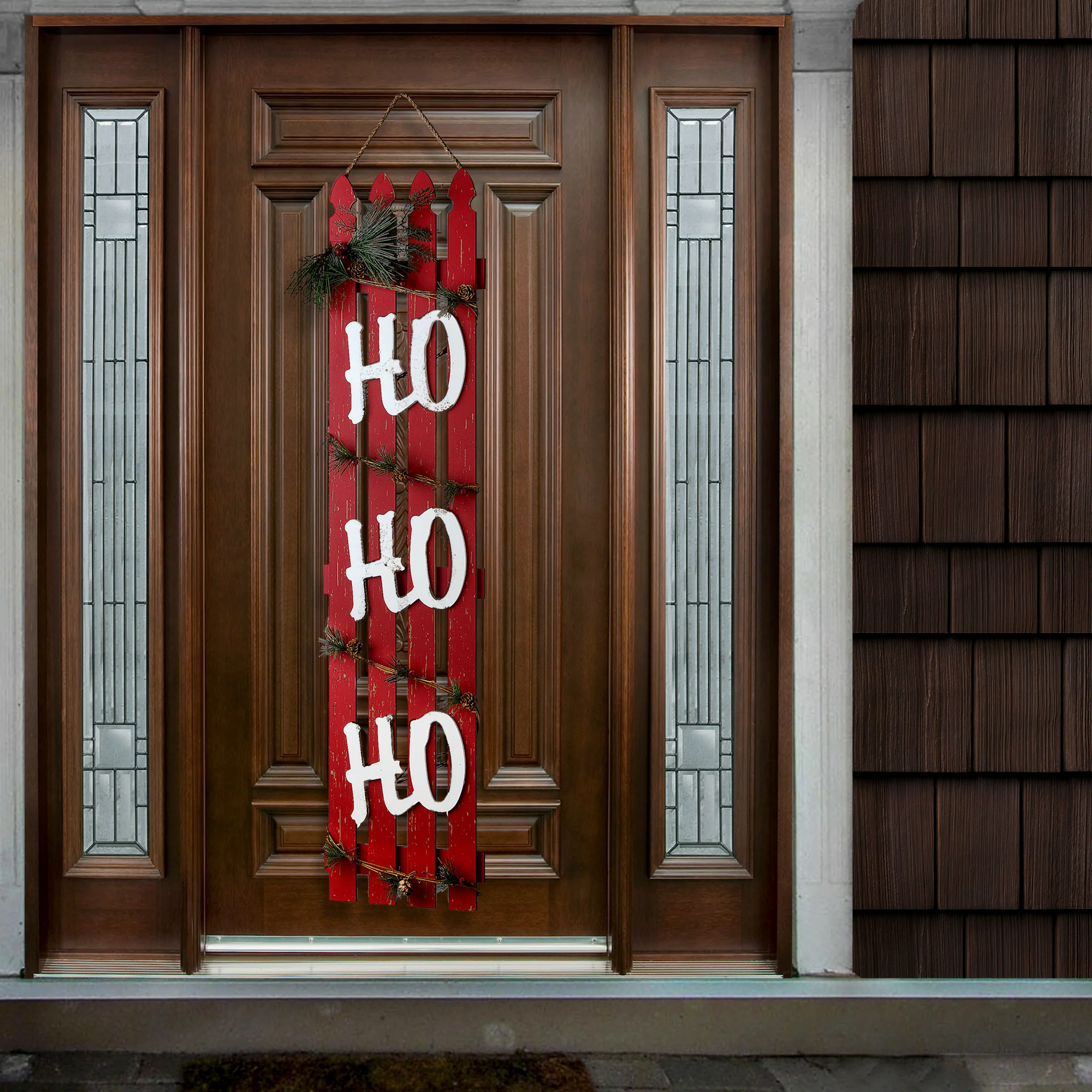 47 in. Ho Ho Ho Wall Sign - Image 2