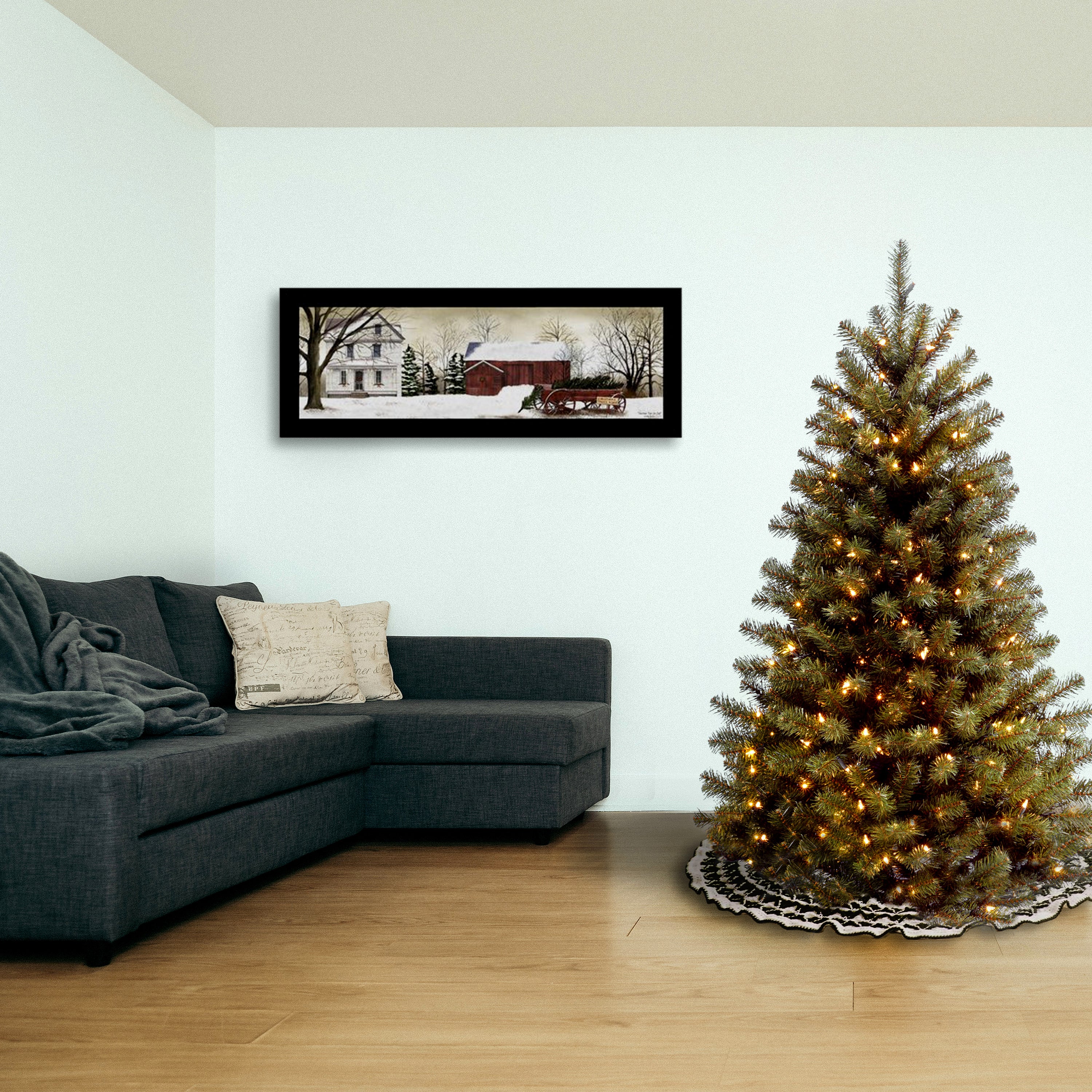 5 ft. Pre-Lit North Valley Spruce Tree with Clear Lights, Plug-In - Image 7