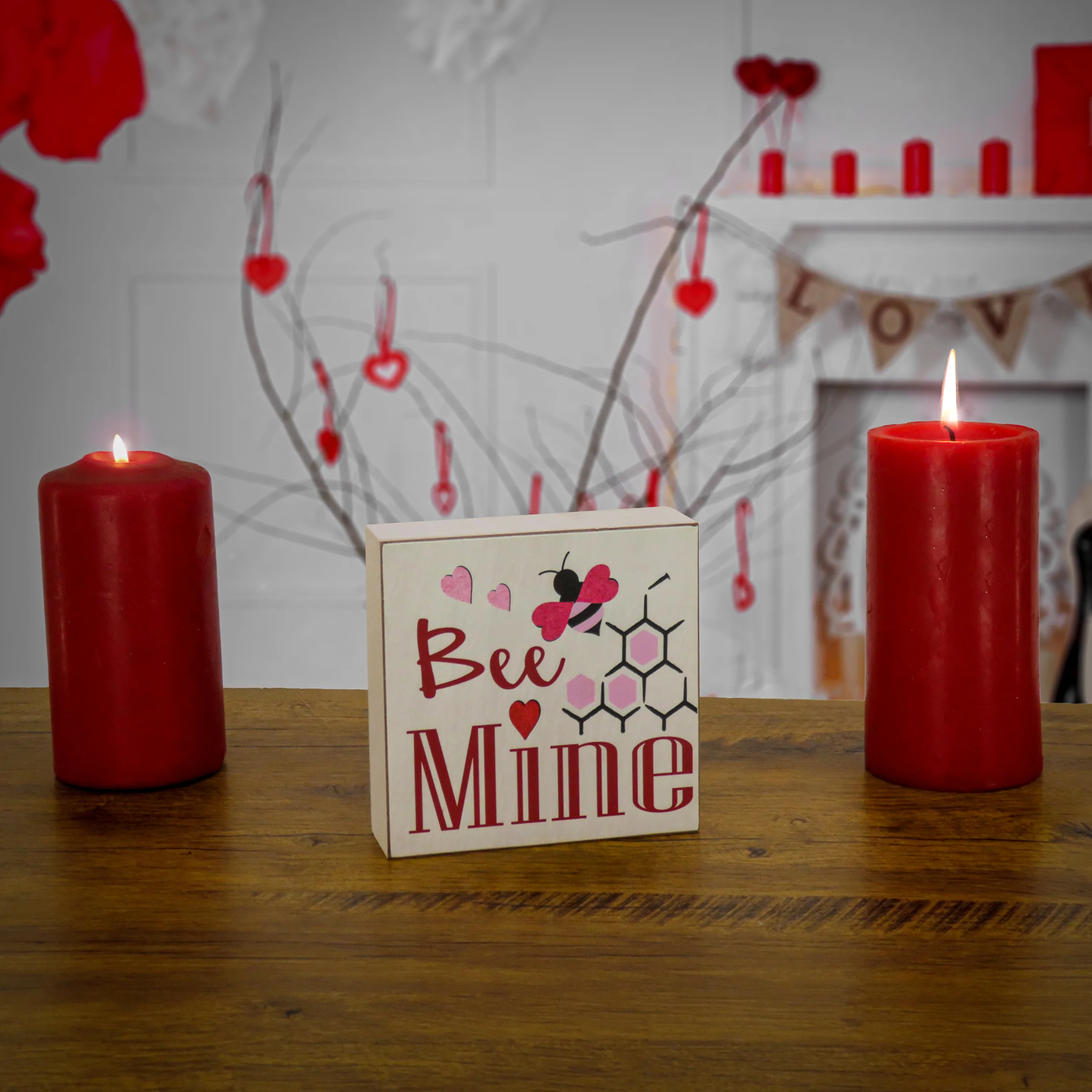 5 in. 'Bee Mine' Tabletop Decoration - Image 2