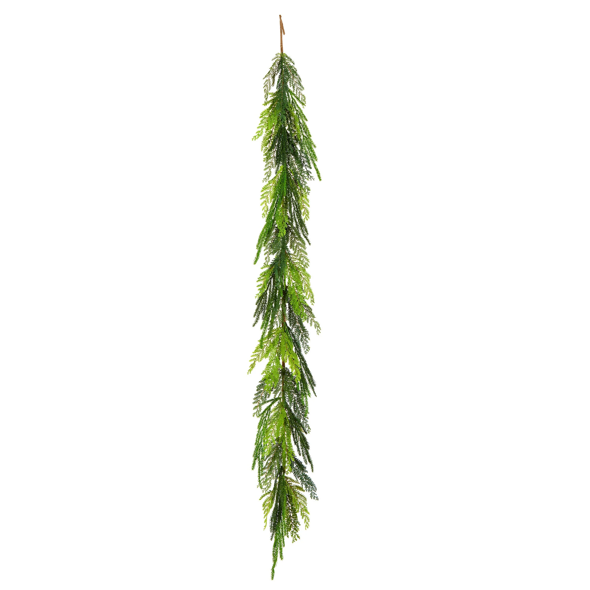 5 ft. Christmas Cottage Garland - Image 3