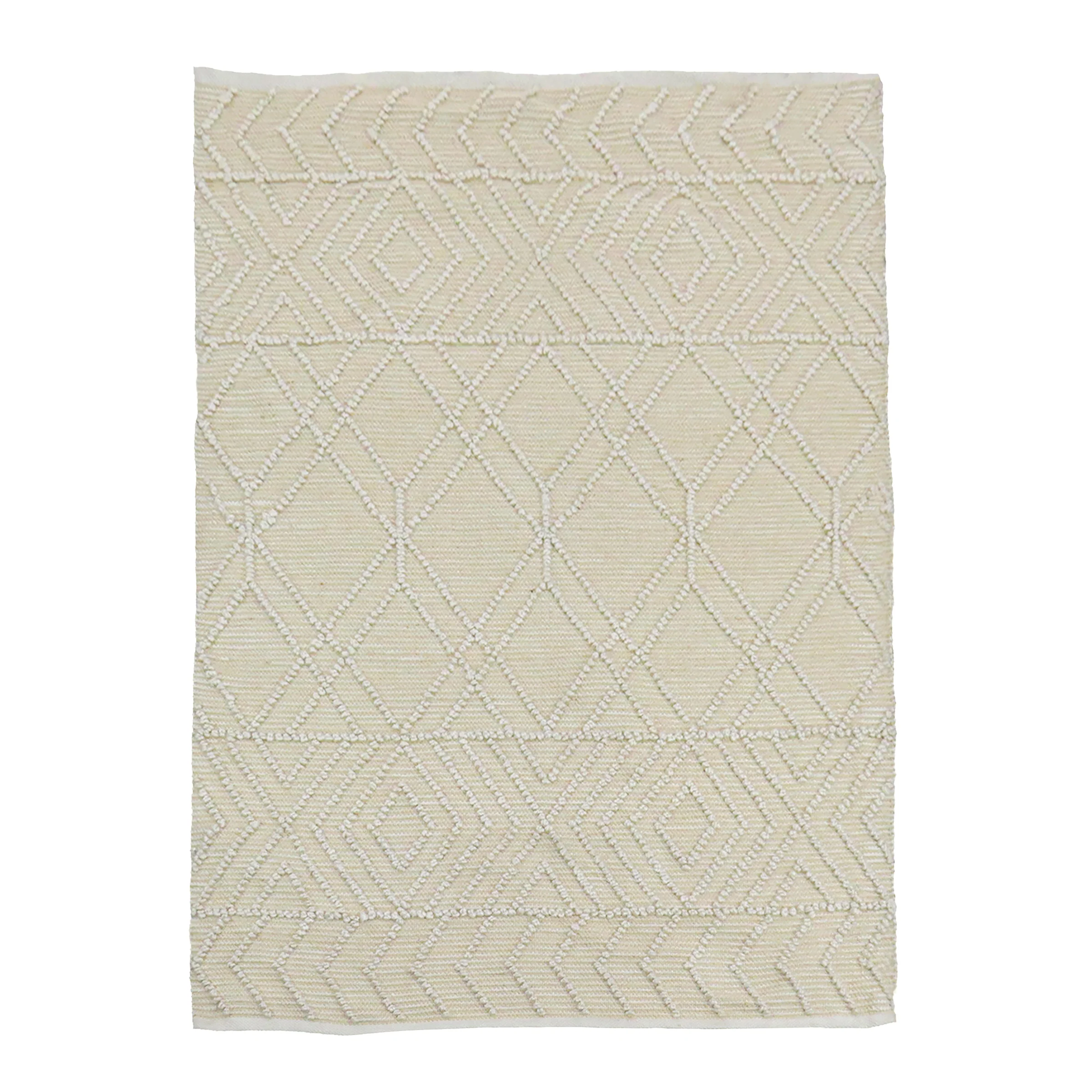 5x7 ft. Sand Hand Woven Outdoor Rug