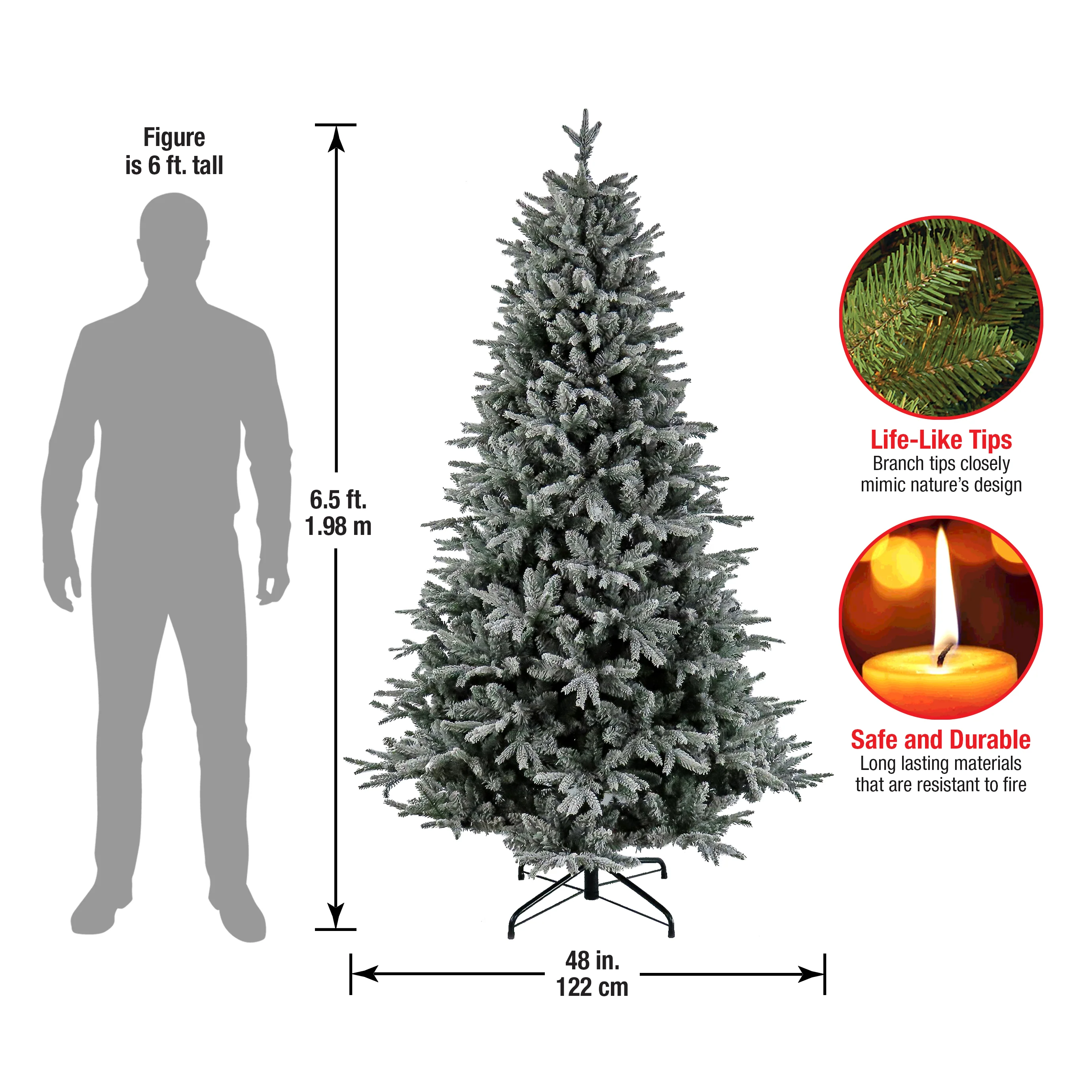 6.5 ft. Holliston Tree - Image 5
