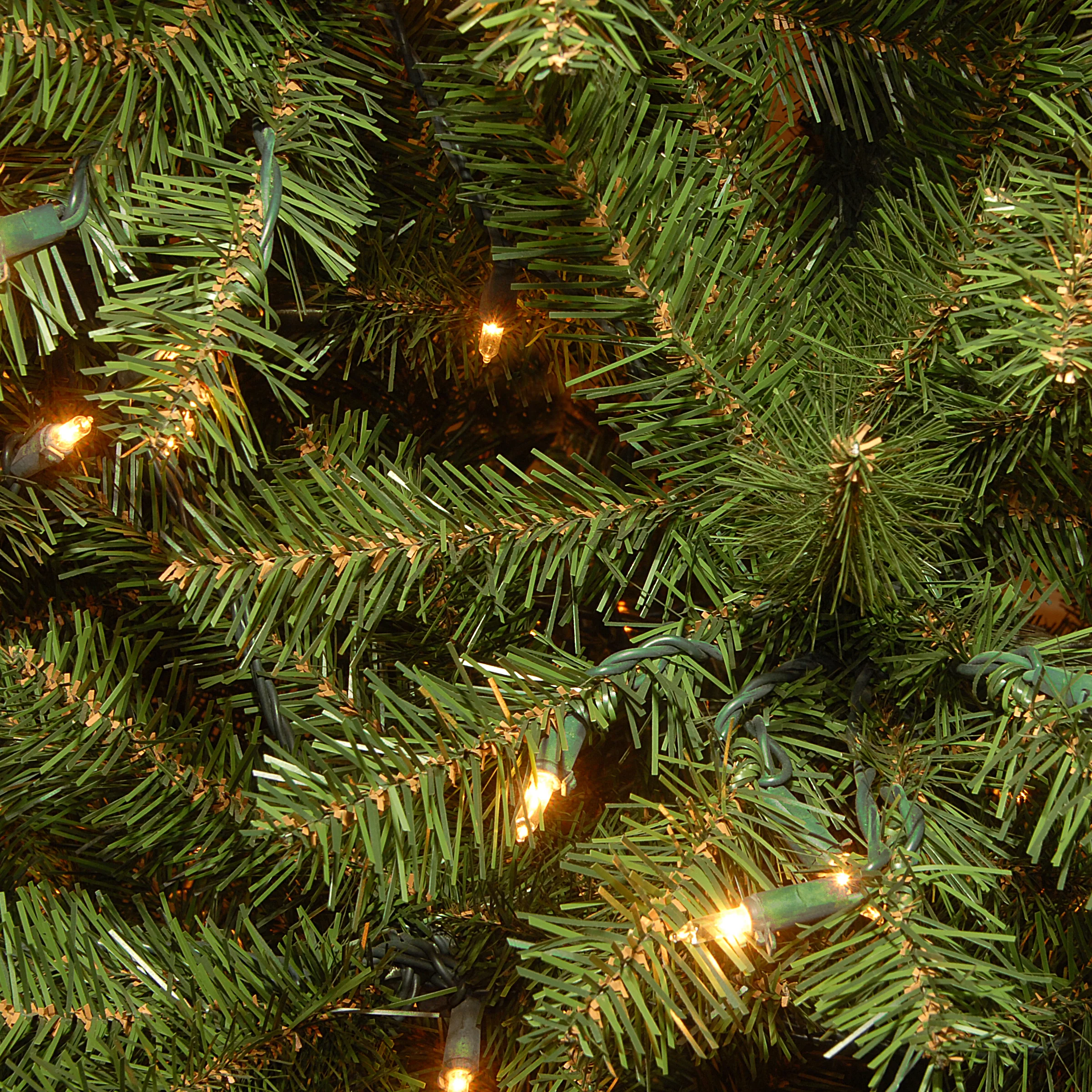 6.5 ft. Pre-Lit Aspen Spruce Slim Tree with Clear Lights, Plug-In - Image 12