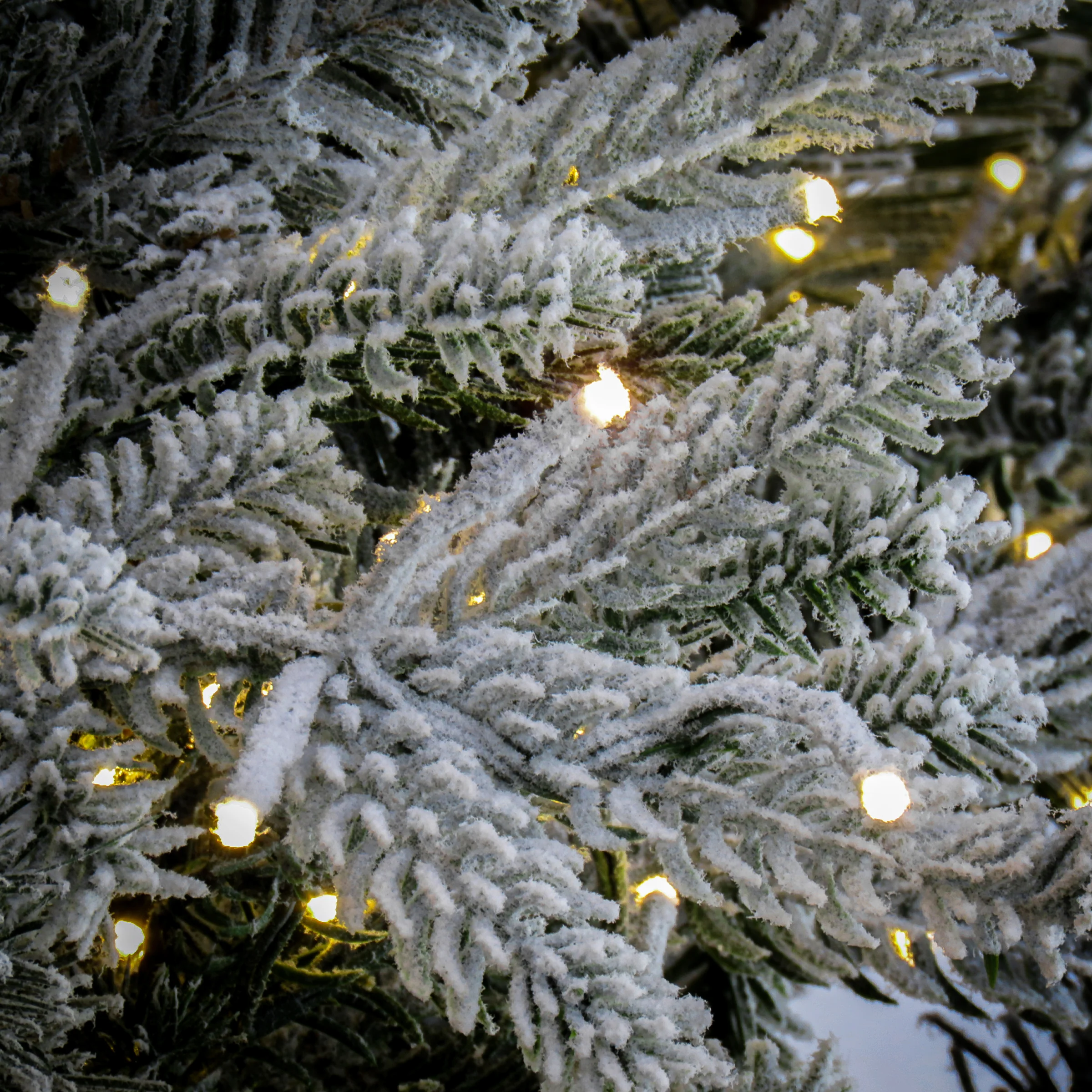 6.5 ft. Pre-Lit Holliston Tree with Dual Color LED Cosmic Lights - Image 3