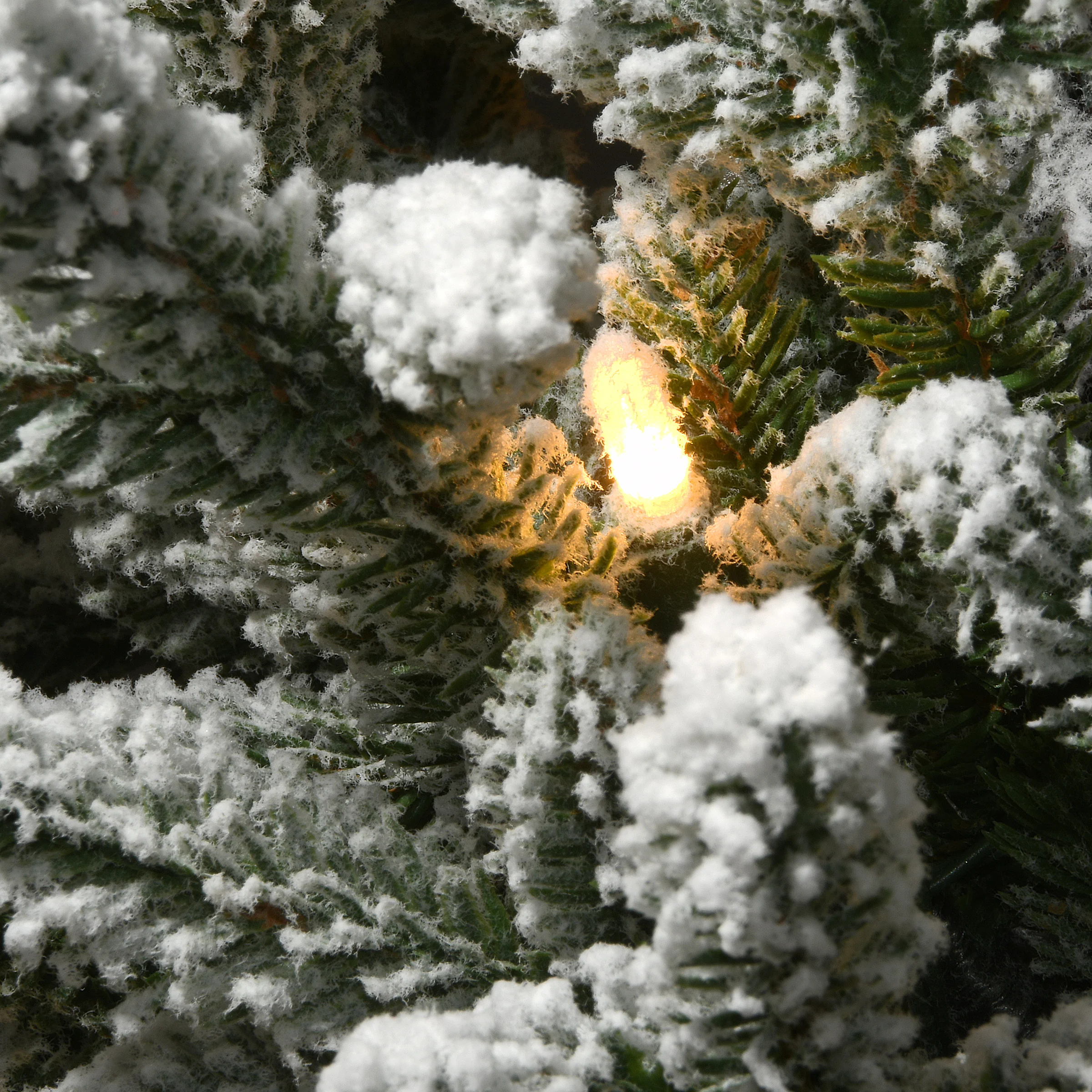6.5 ft. Pre-Lit Iceland Fir Tree with Clear Lights - Image 3