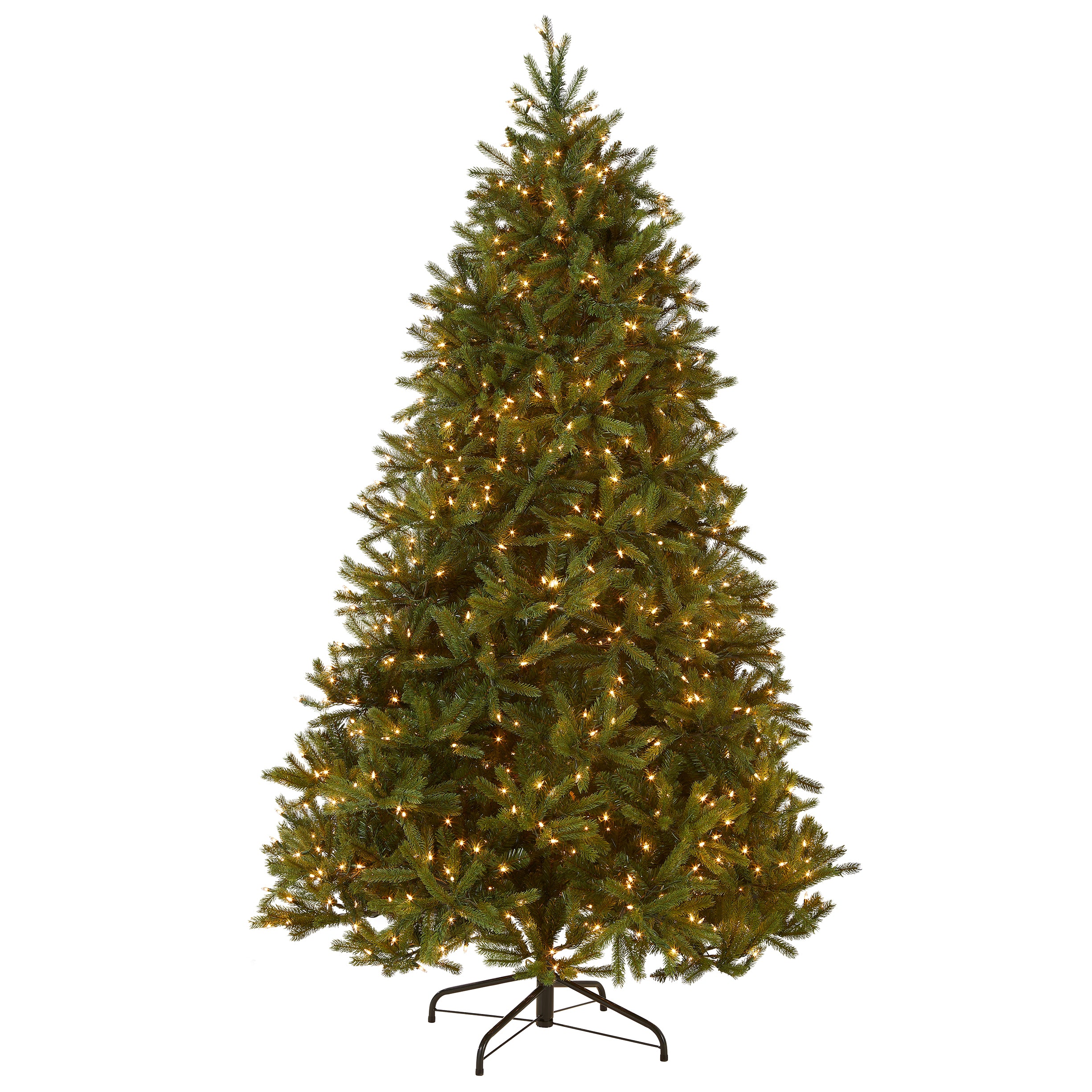 6.5 ft. Pre-Lit Jersey Fraser Fir Medium Tree with Clear Lights, Plug-In - Image 6