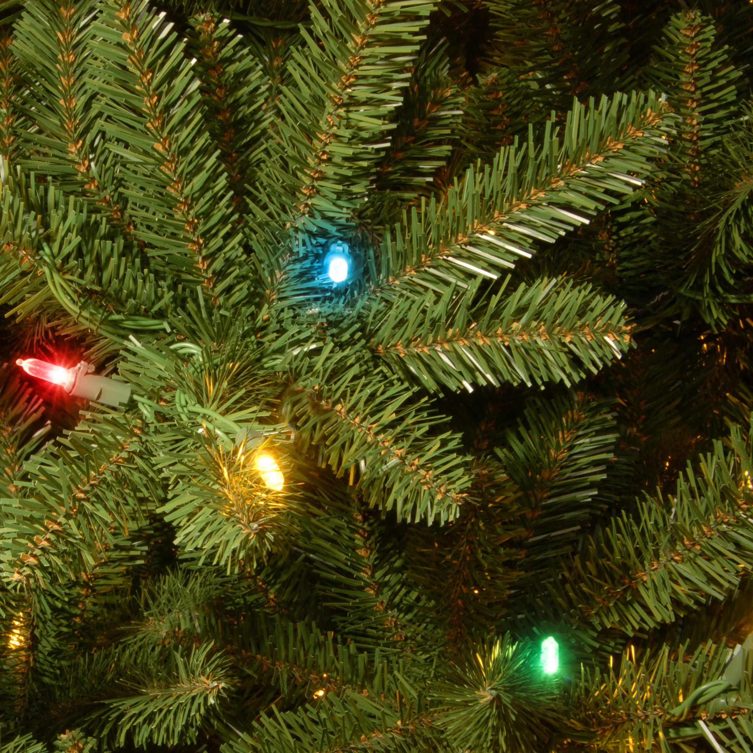 6.5 ft. Pre-Lit Natural Fraser Fir Tree with Multicolor Lights - Image 3