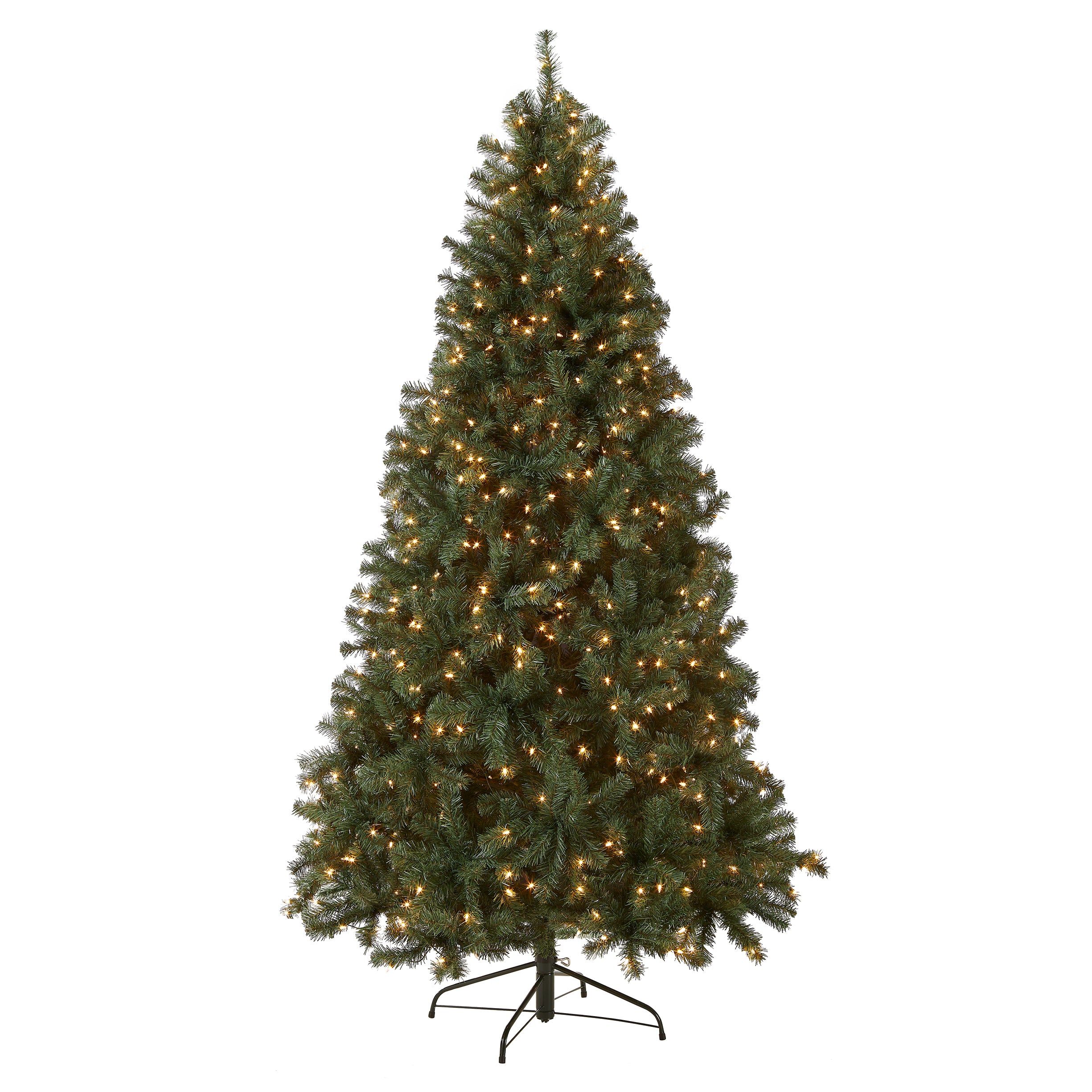 6.5 ft. Pre-Lit North Valley Spruce Blue Tree with Clear Lights, Plug-In - Image 7