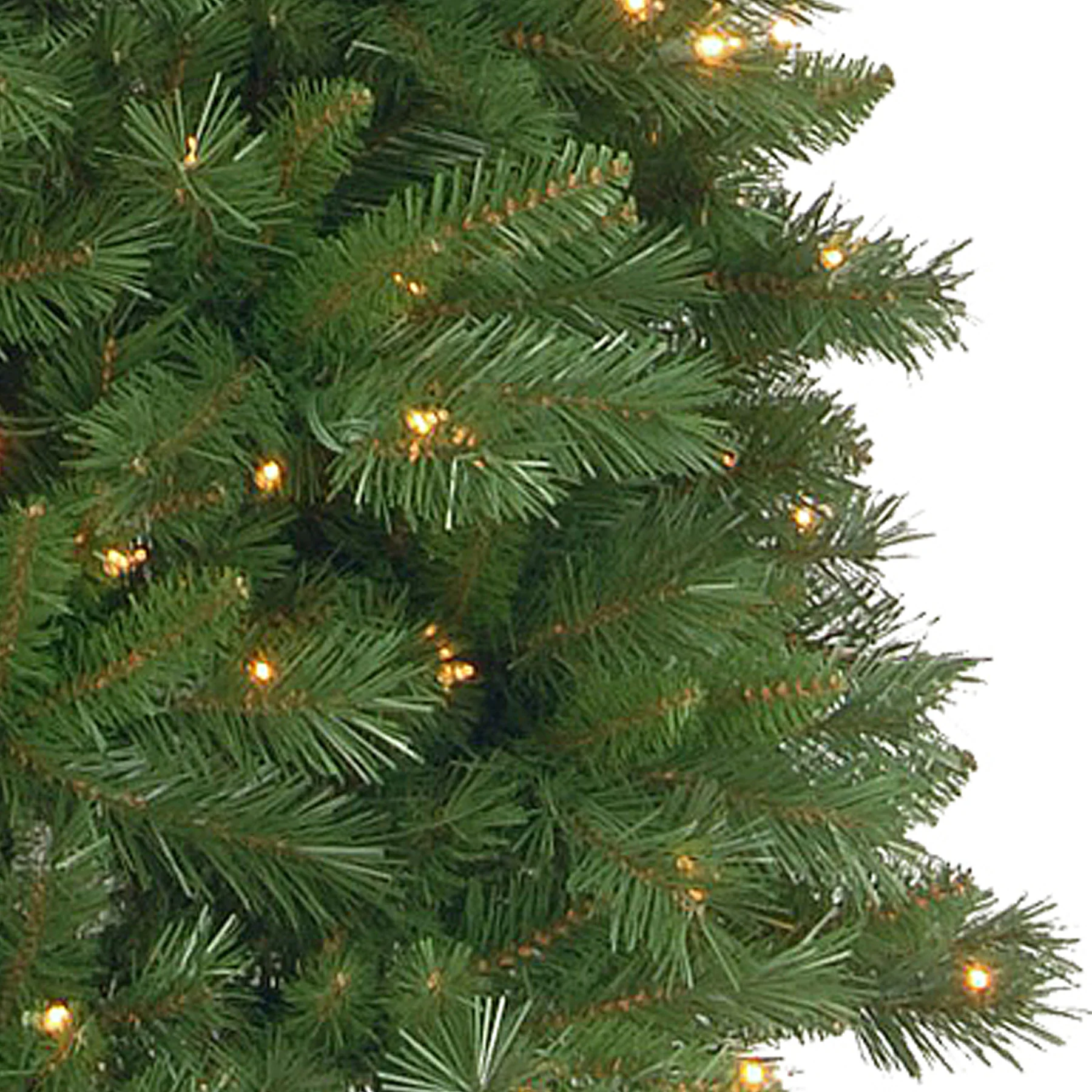 6.5 ft. Pre-Lit Pennington Fir Pencil Tree with Clear Lights - Image 3