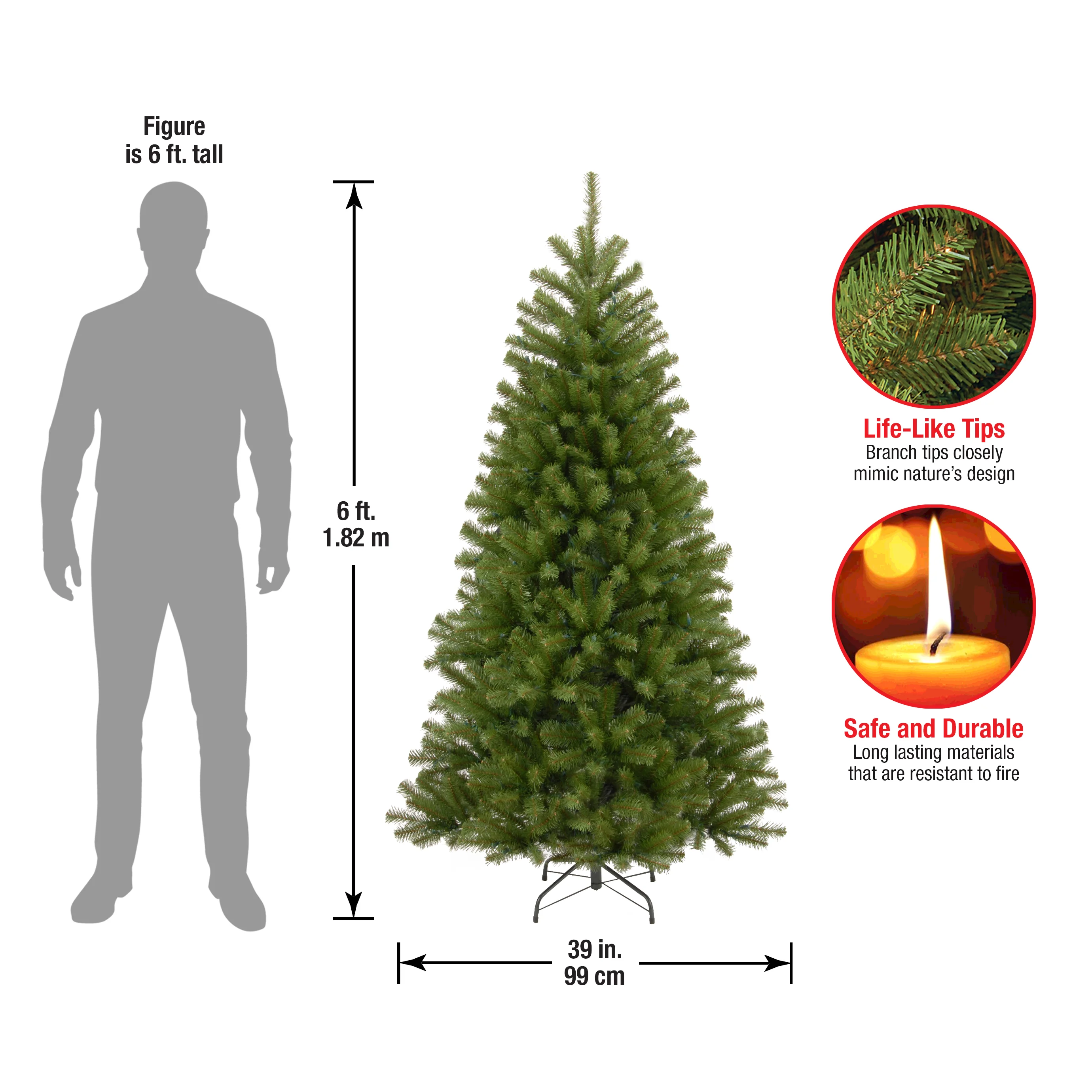 6 ft. North Valley Spruce Tree - Image 5