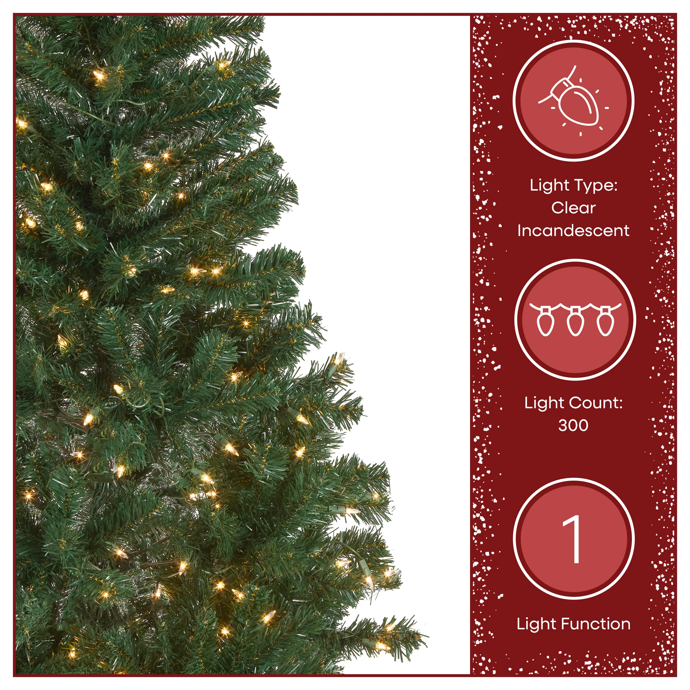 6 ft. Pre-Lit Acacia Tree with Clear Lights - Image 6