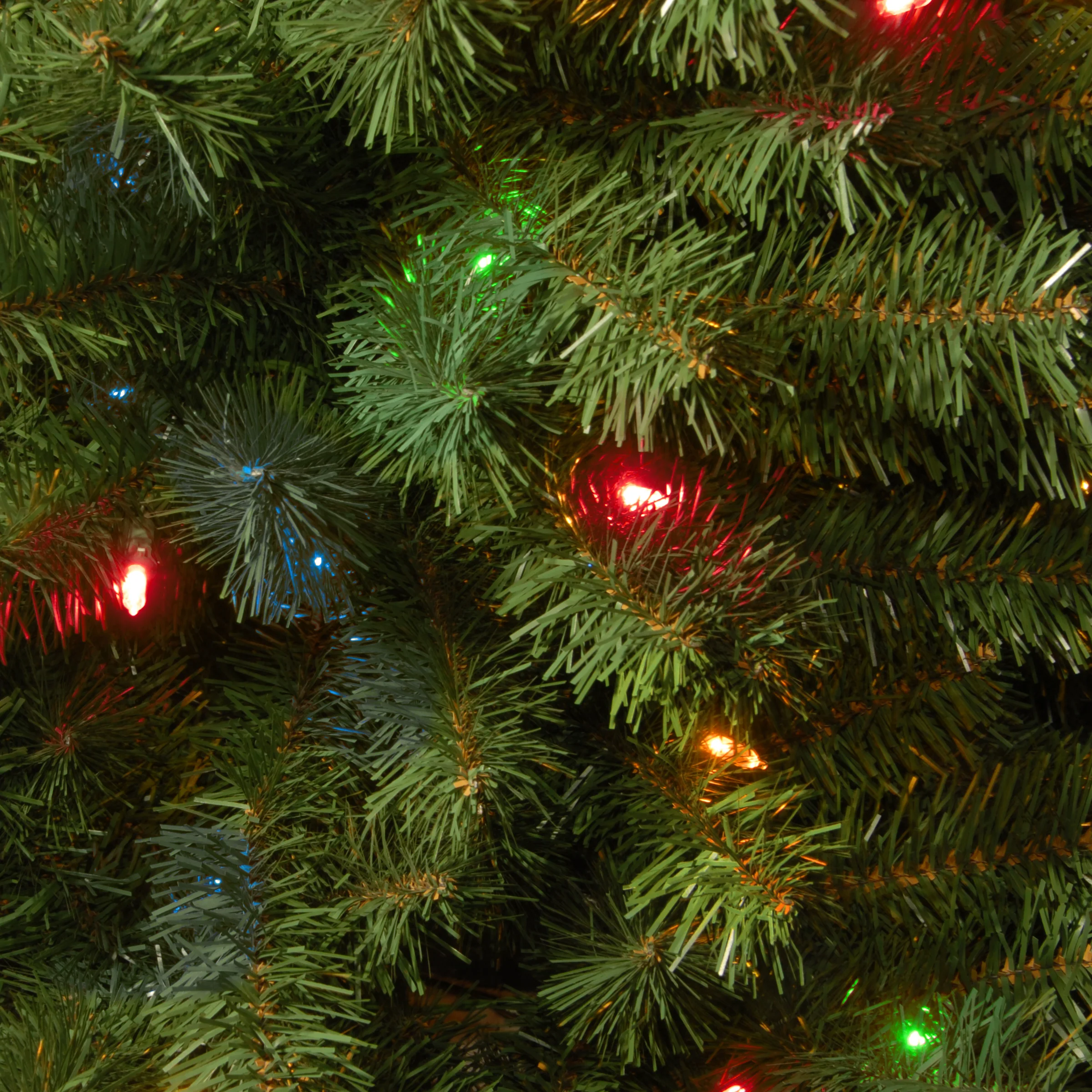 6 ft. Pre-Lit Kincaid Spruce Tree with Multicolor Lights, Plug-In - Image 3