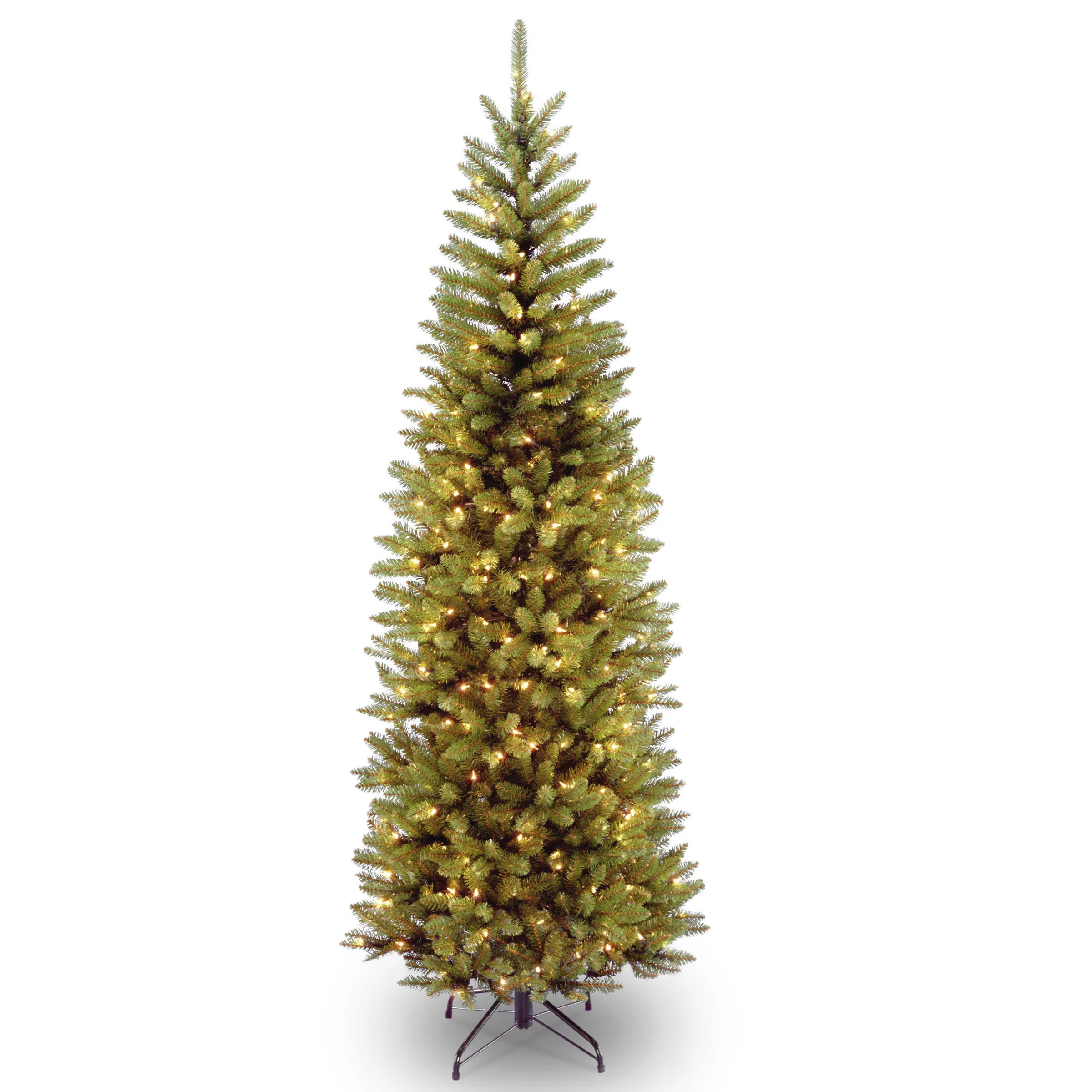 6 ft. Pre-Lit Kingswood Fir Pencil Tree with Clear Lights, Plug-In - Image 7