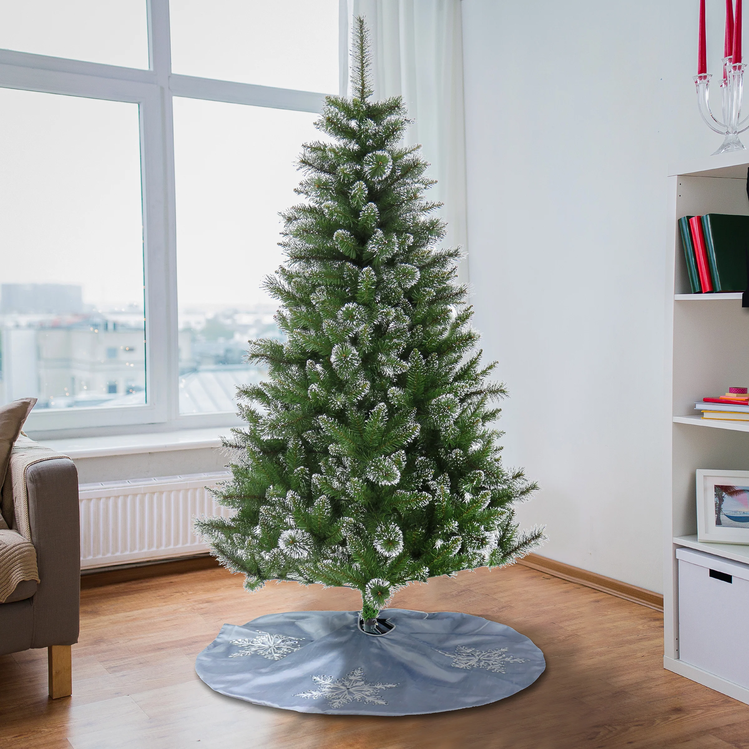 6 ft. Snowy Sierra Spruce Tree - Image 2