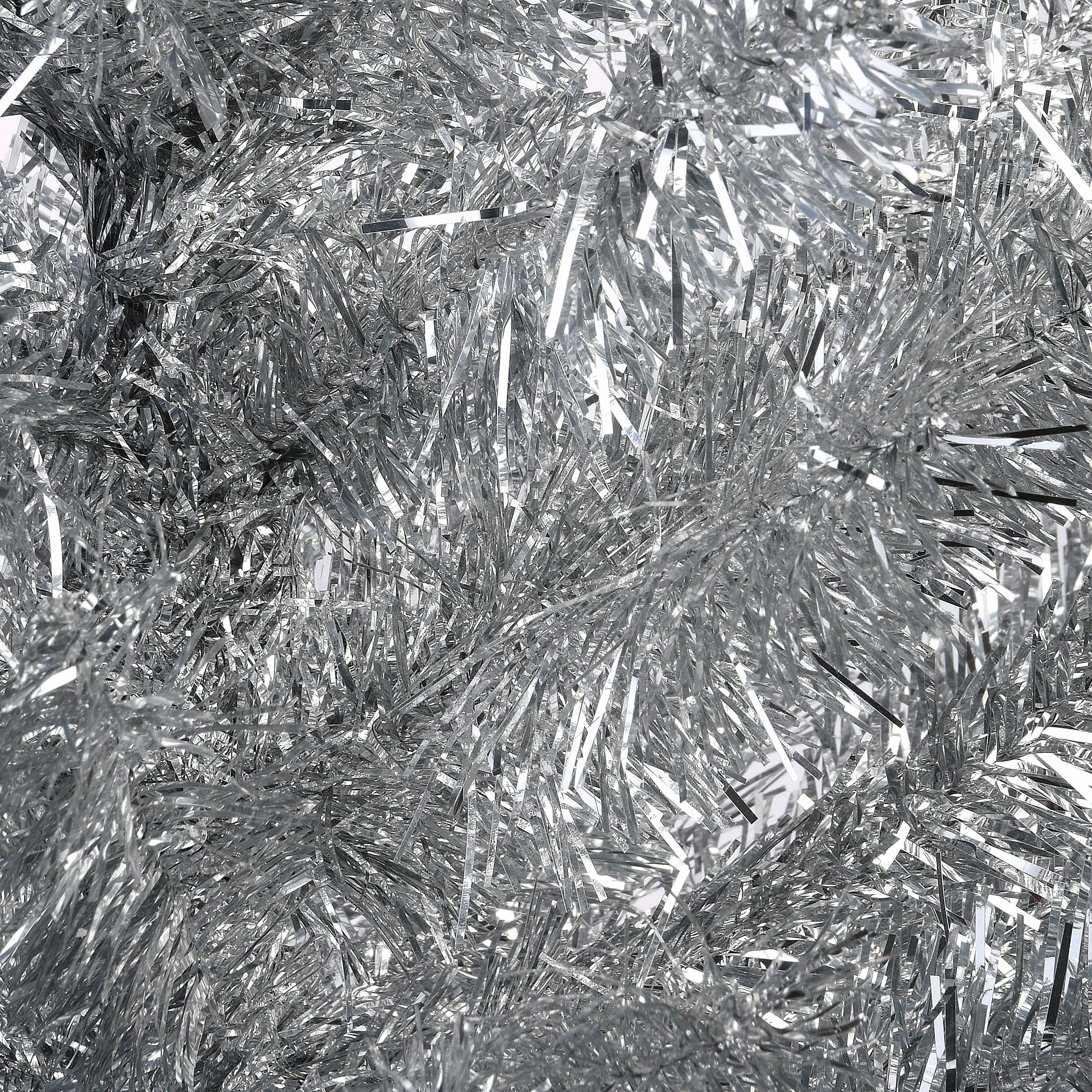 6 ft. Tinsel Collection Silver Tree - Image 6