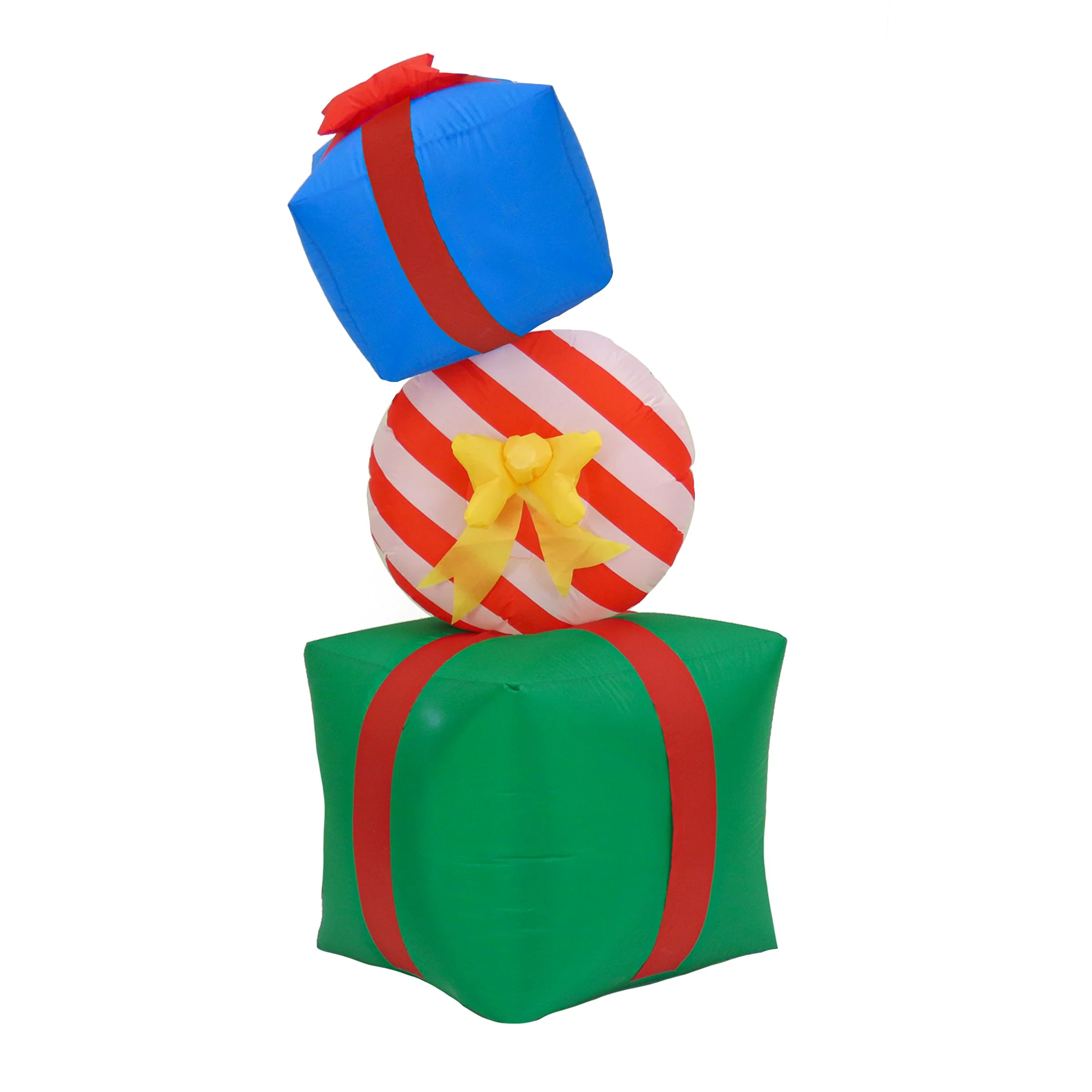 6 ft. Inflatable Blow Up Giftbox Combination, Plug-In - Image 5