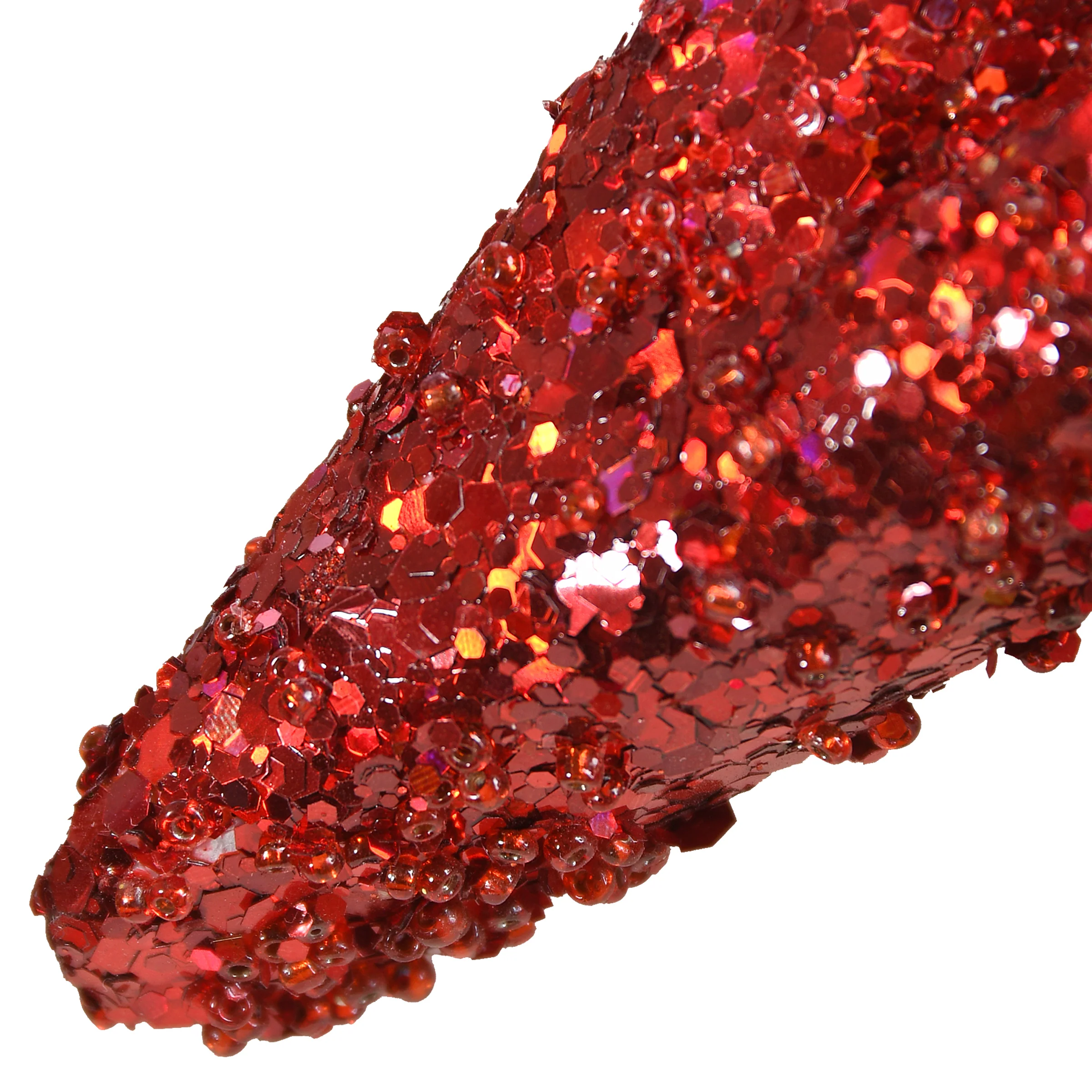 6 ft. Valentine's Banner Decorated with Red Glitter - Image 3