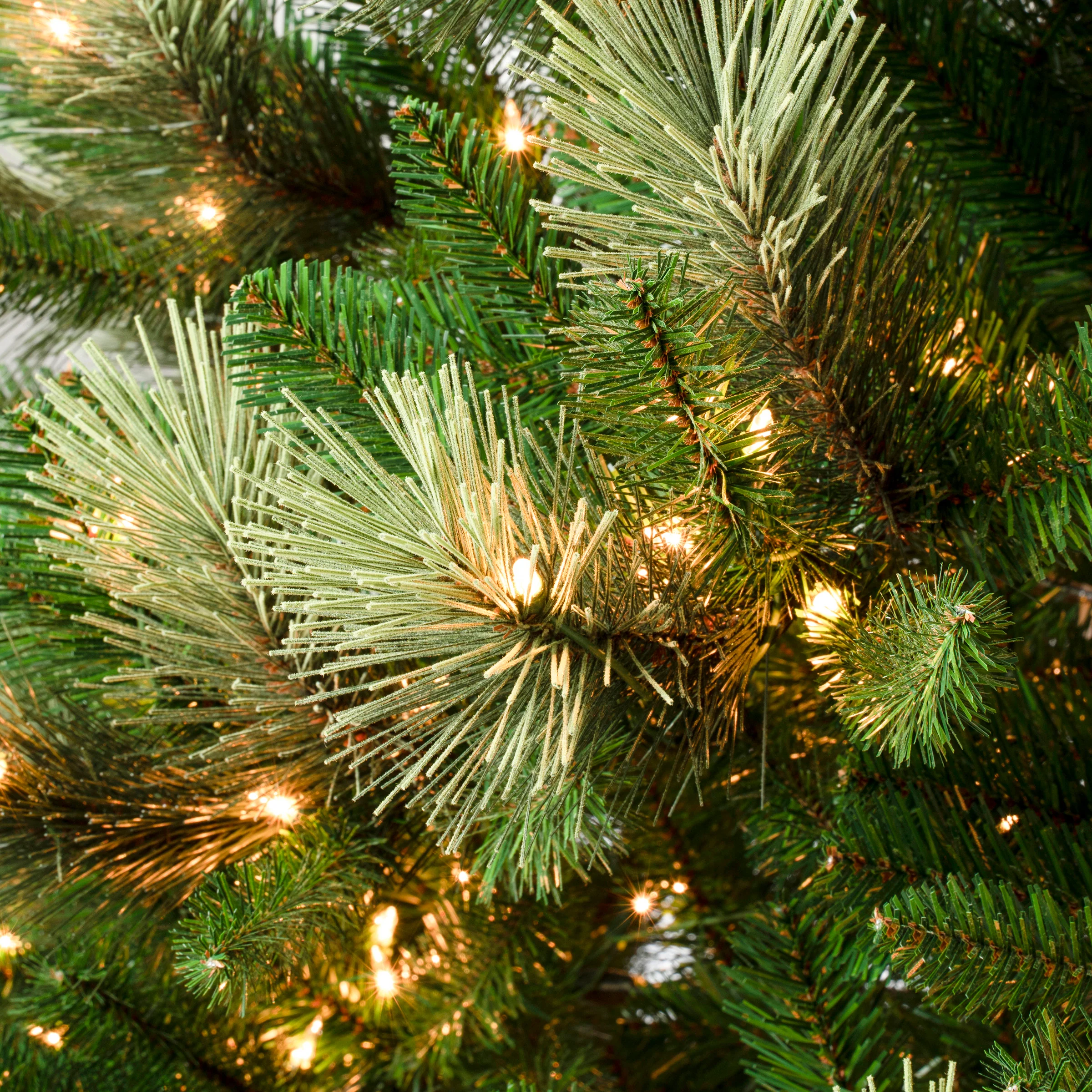 7.5 ft. Pre-Lit Charleston Pine Slim Tree with Clear Lights, Plug-In - Image 3
