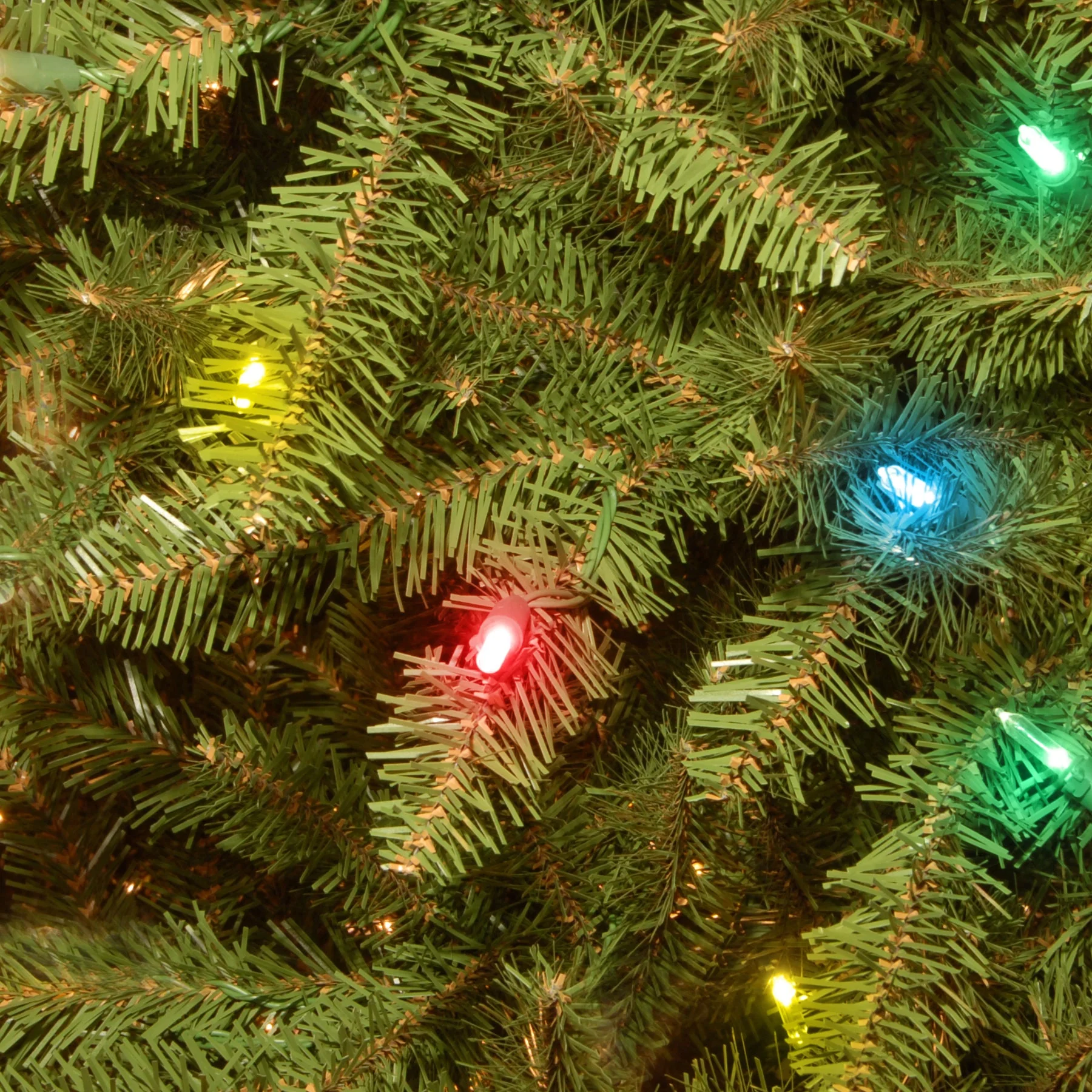 7.5 ft. Pre-Lit Dunhill Fir Tree with Multicolor Lights, Plug-In - Image 3