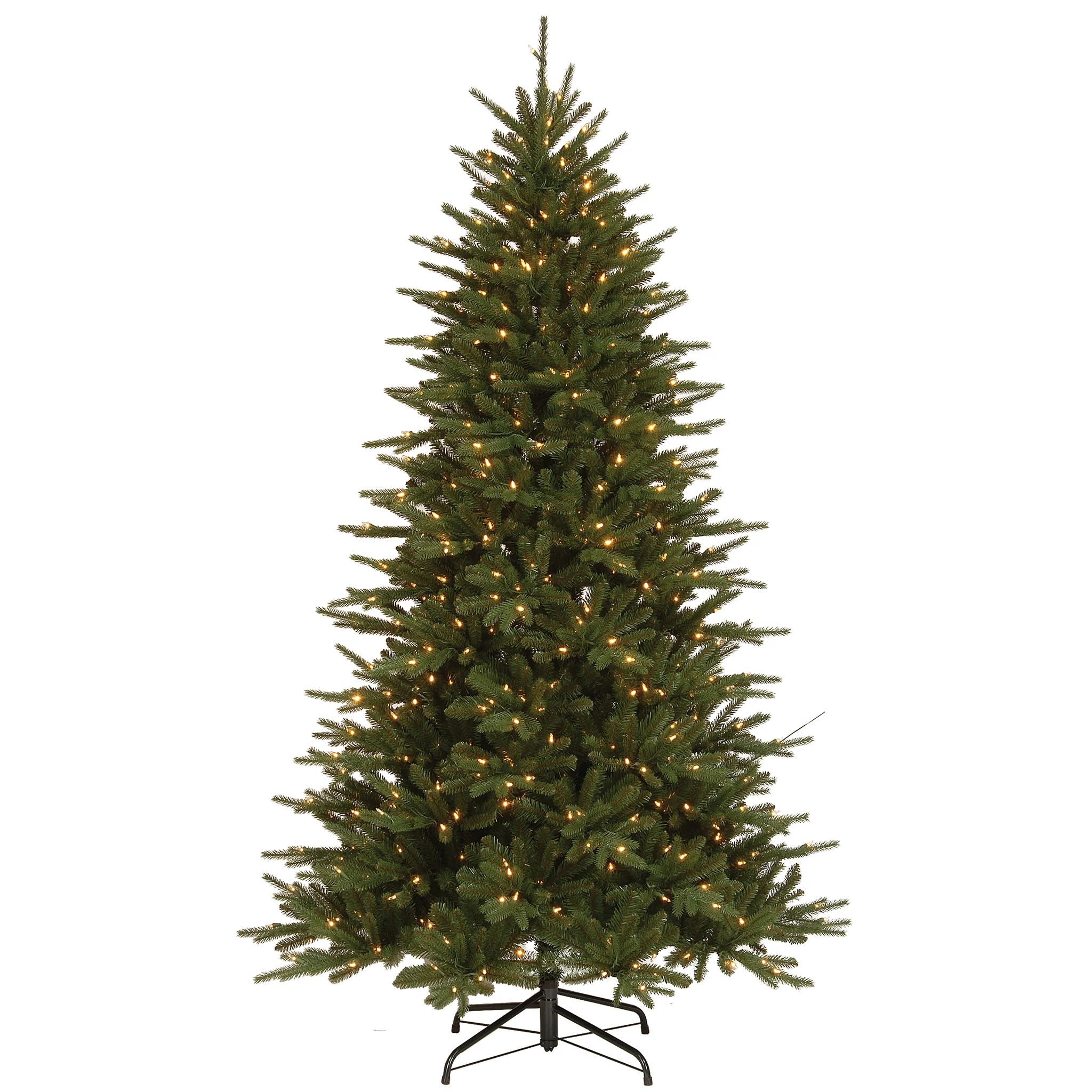 7.5 ft. Pre-Lit Easton Spruce Tree with Dual Color LED Lights
