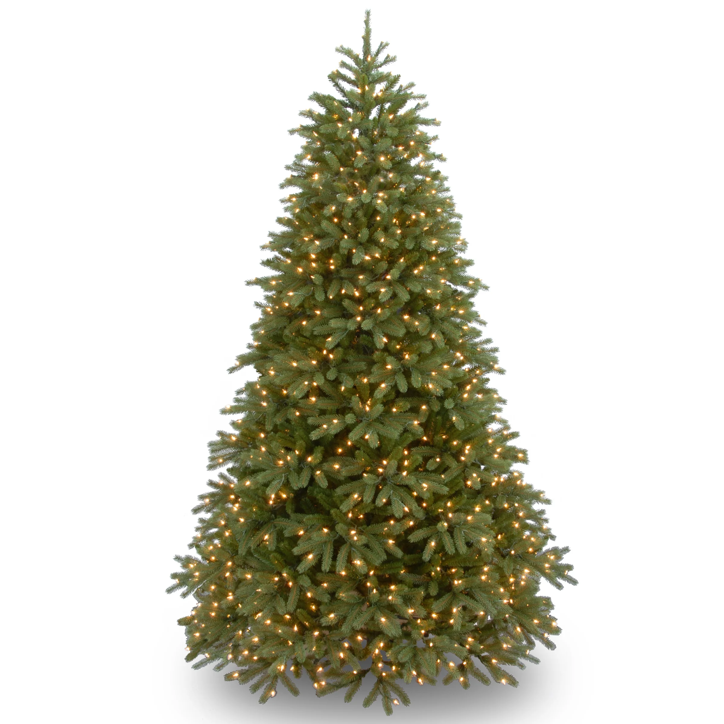 7.5 ft. Pre-Lit Jersey Fraser Fir Medium Tree with Dual Color LED Lights, Plug-In - Image 7