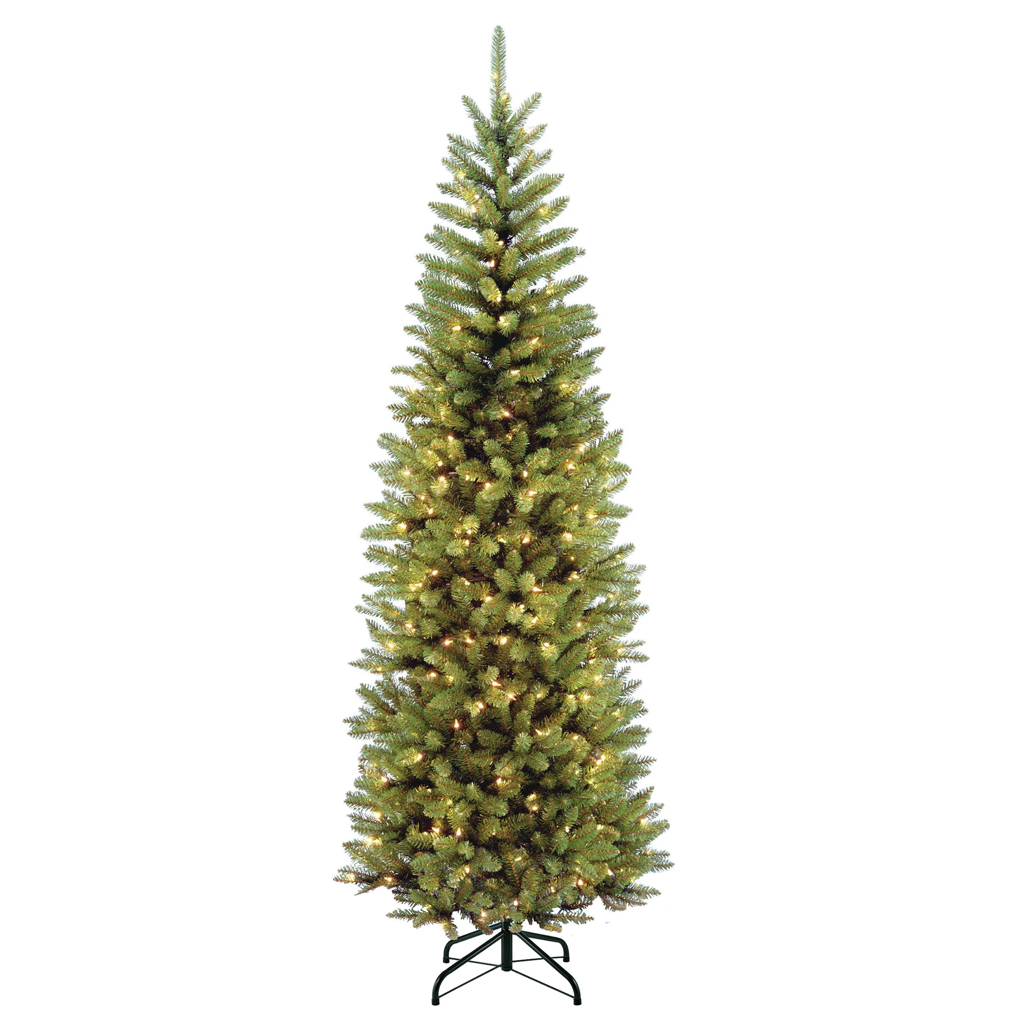 7.5 ft. Pre-Lit Kingswood Fir Pencil Tree with Clear Lights, Plug-In - Image 10