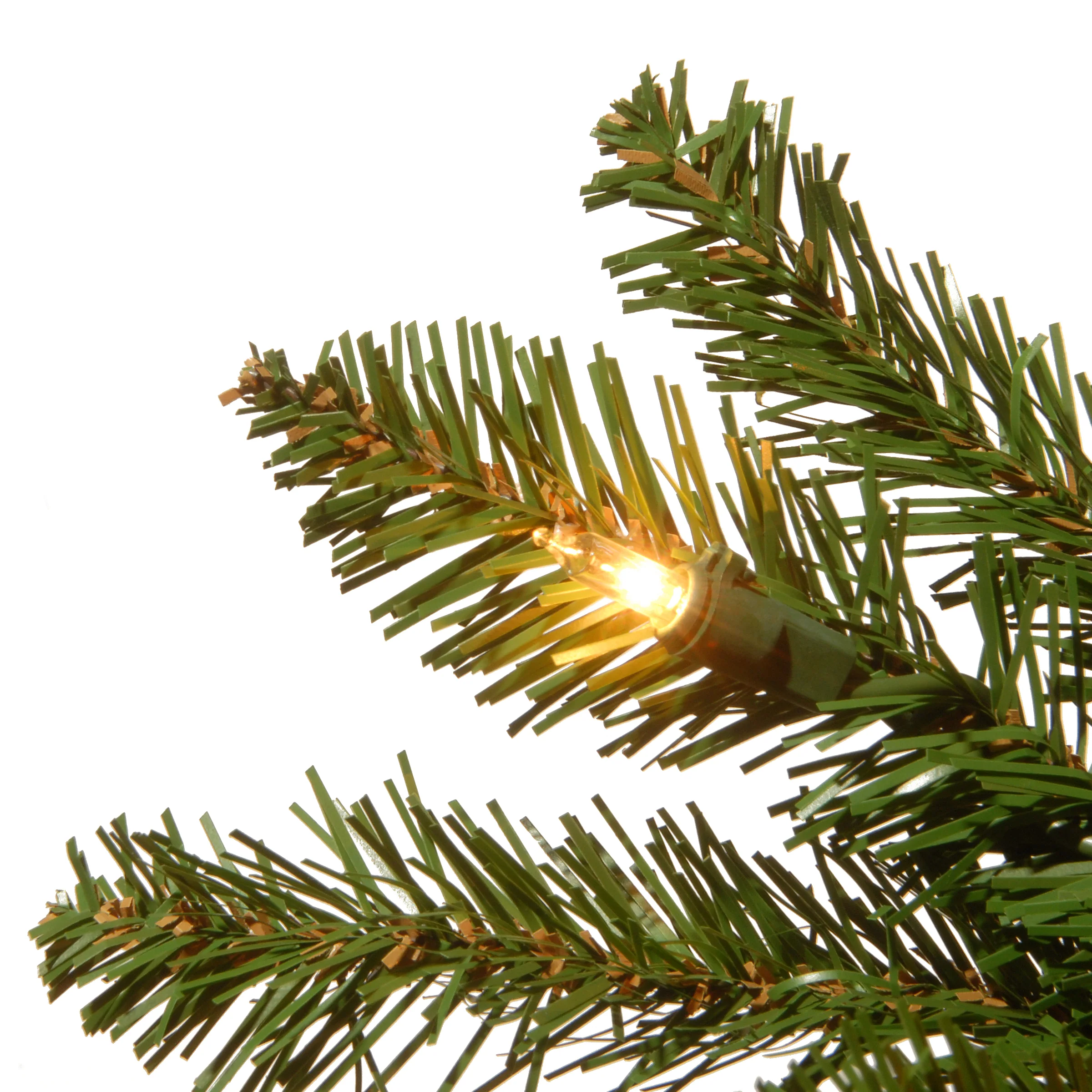 7.5 ft. Pre-Lit Kingswood Fir Pencil Tree with Clear Lights, Plug-In - Image 9