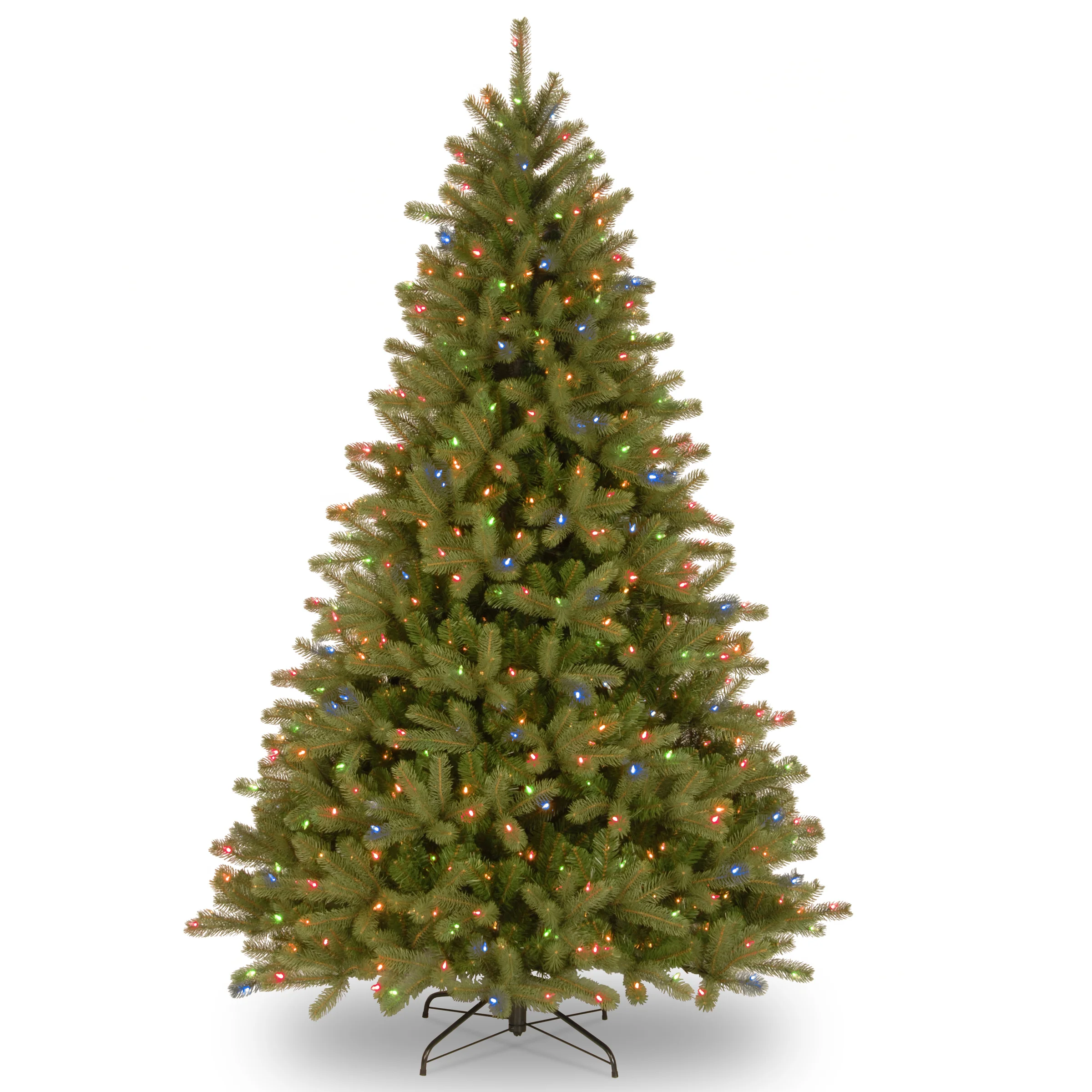 7.5 ft. Pre-Lit Lakewood Spruce Tree with Dual Color LED Lights - Image 3