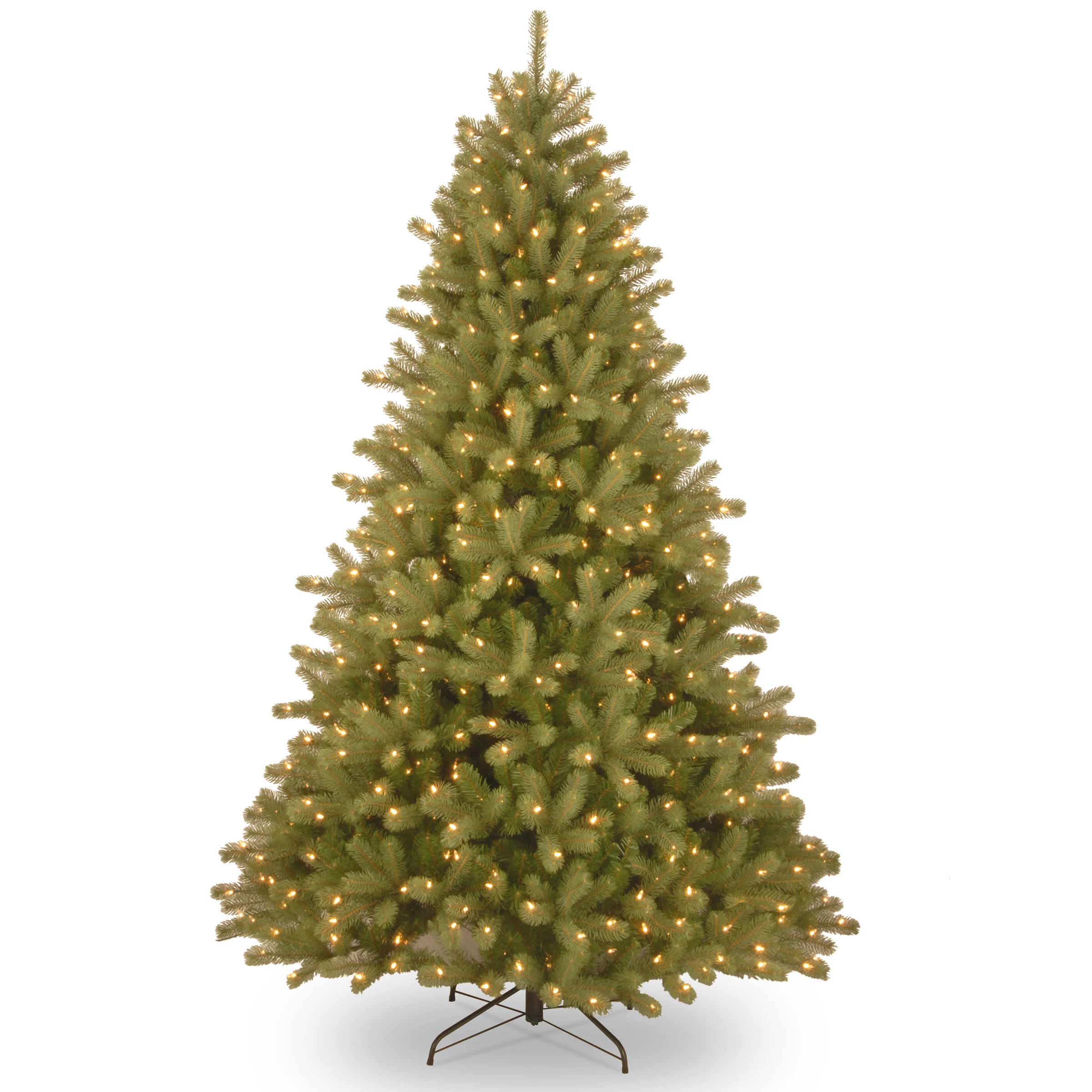 7.5 ft. Pre-Lit Lakewood Spruce Tree with PowerConnect Clear Lights