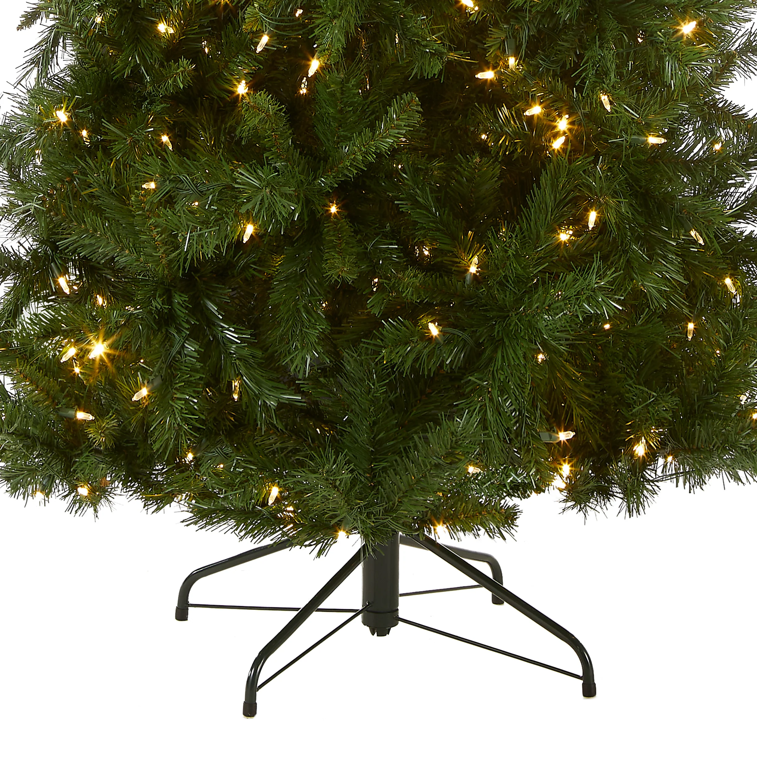 7.5 ft. Pre-Lit Leigh Valley Slim Tree with Dual Color LED Lights, Plug-In - Image 4