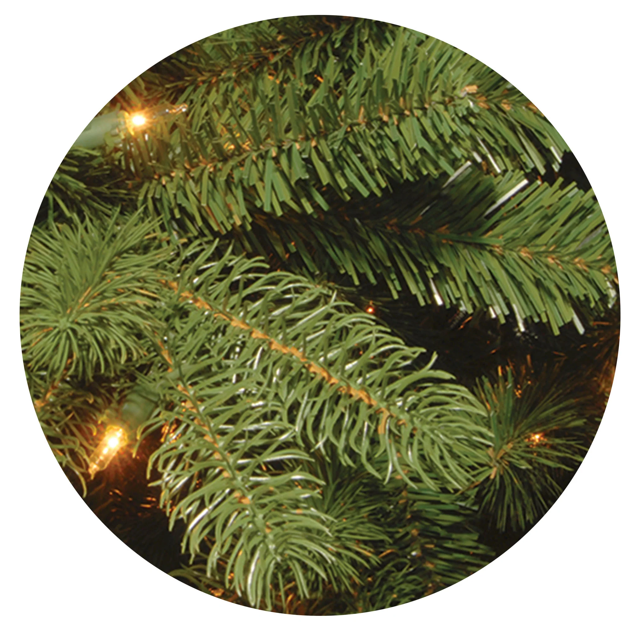 7.5 ft. Pre-Lit Newberry Spruce Tree with PowerConnect with Dual Color LED Lights - Image 3