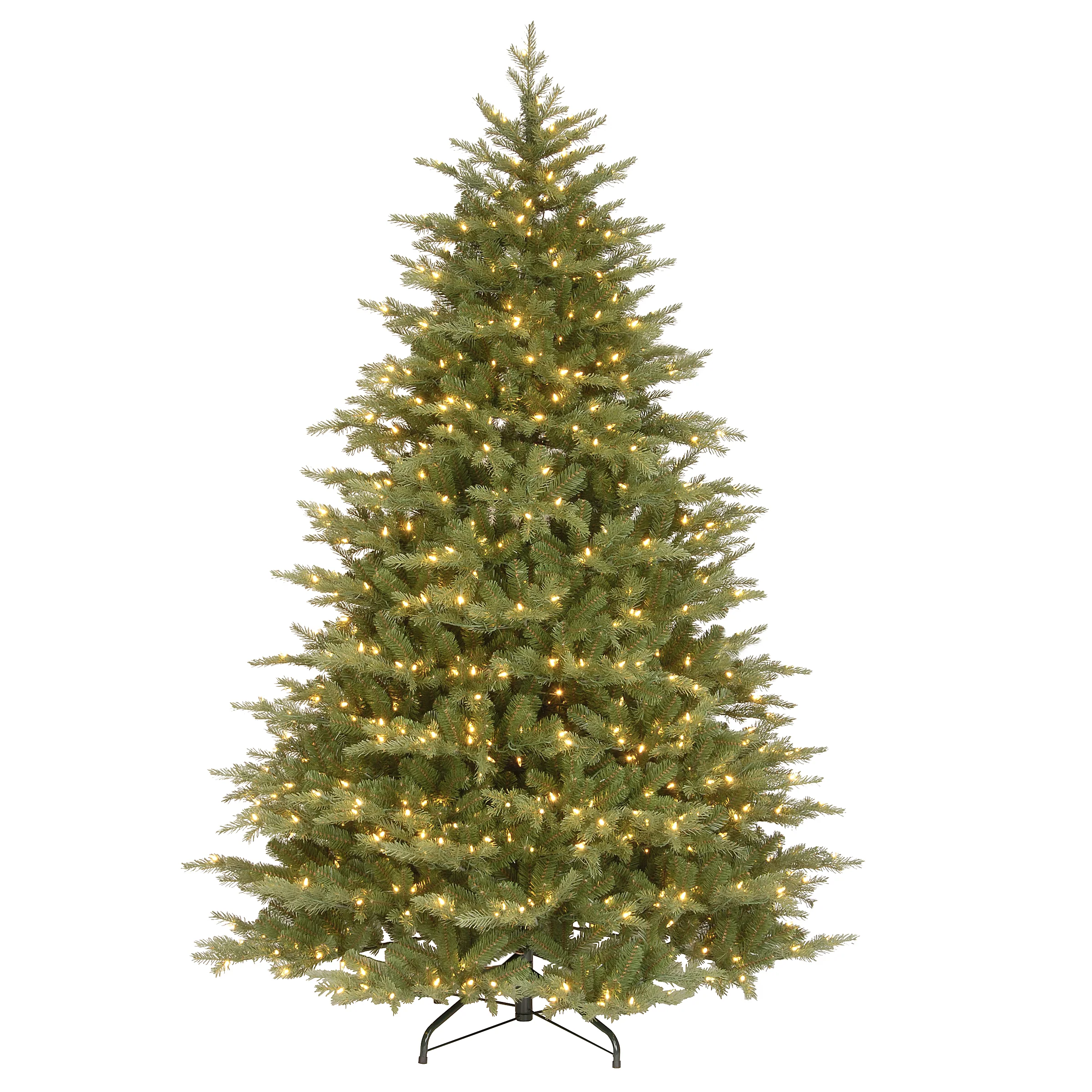7.5 ft. Pre-Lit Nordic Spruce Medium Tree with Dual Color LED Lights