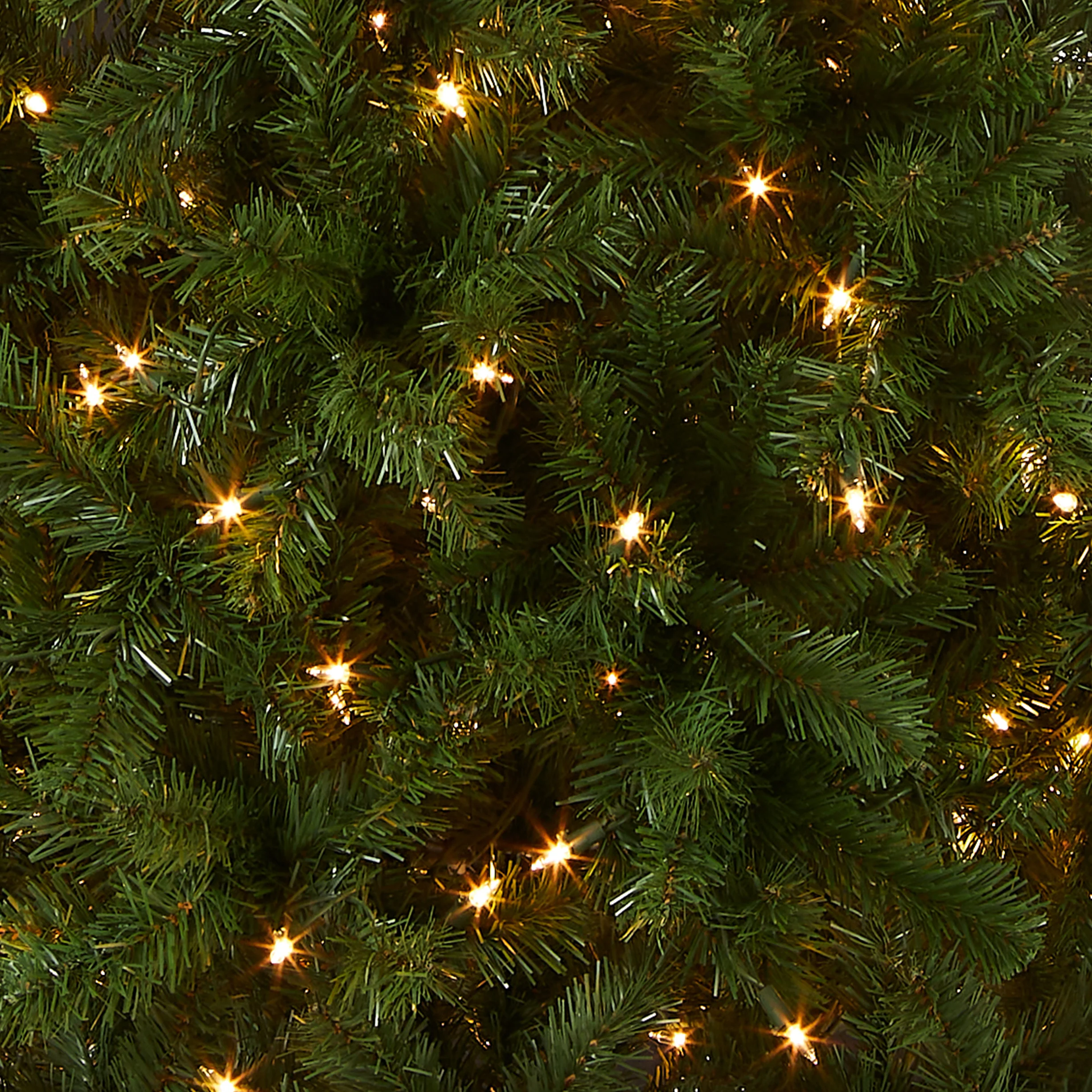7.5 ft. Pre-Lit North Valley Spruce Pencil Slim Tree with Clear Lights, Plug-In - Image 3