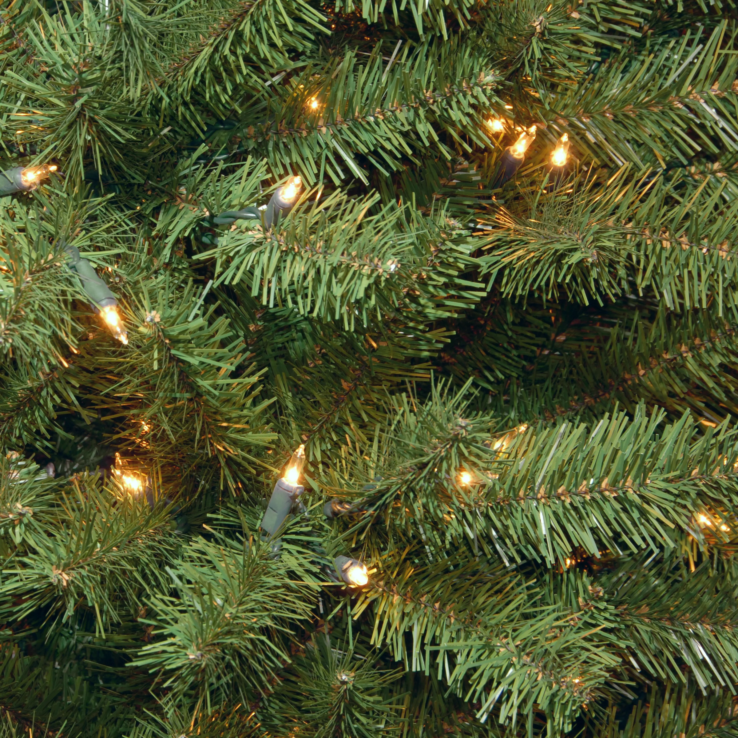 7.5 ft. Pre-Lit North Valley Spruce Tree with Clear Lights, Plug-In - Image 4
