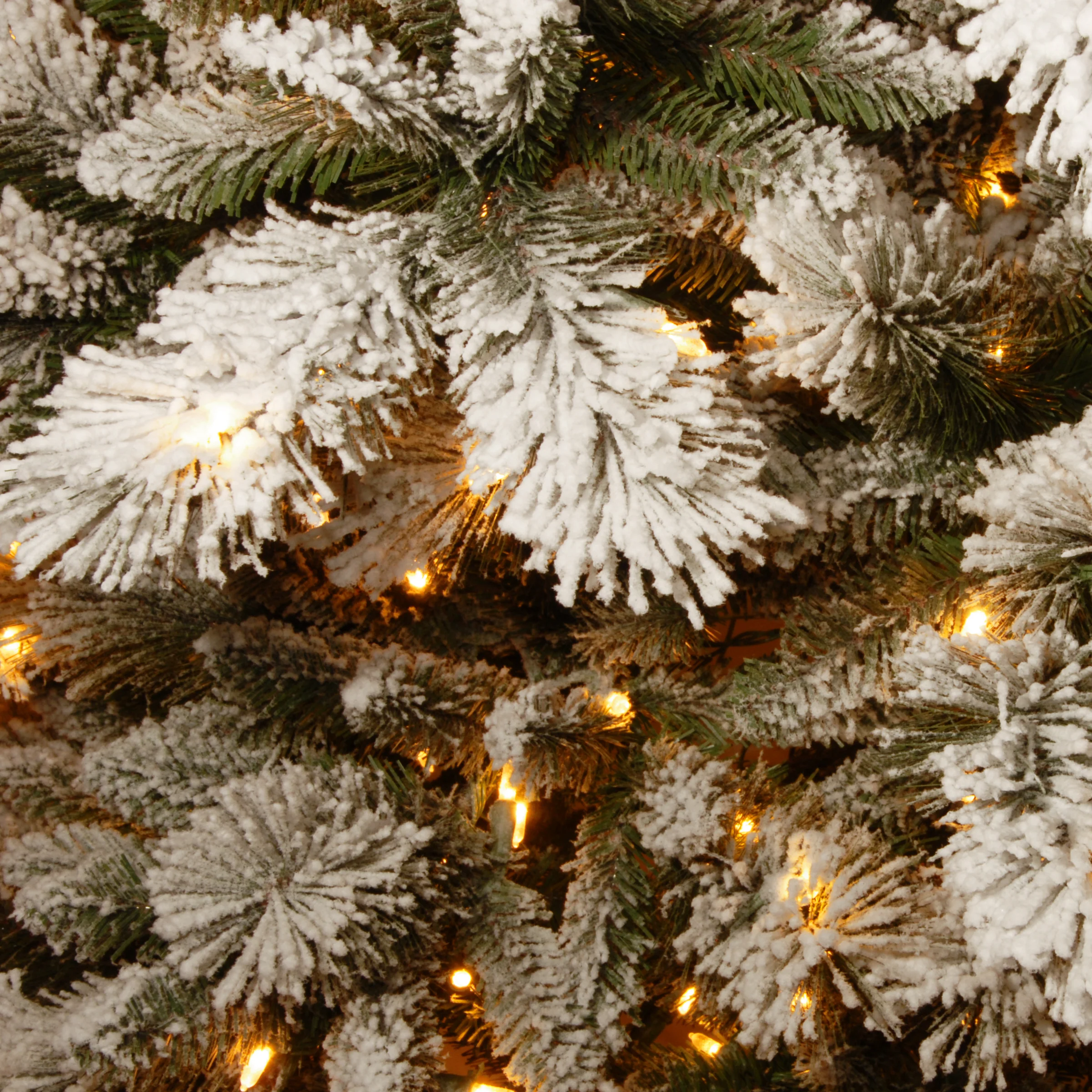 7.5 ft. Pre-Lit Snowy Westwood Pine Slim Tree with Clear Lights, Plug-In - Image 3