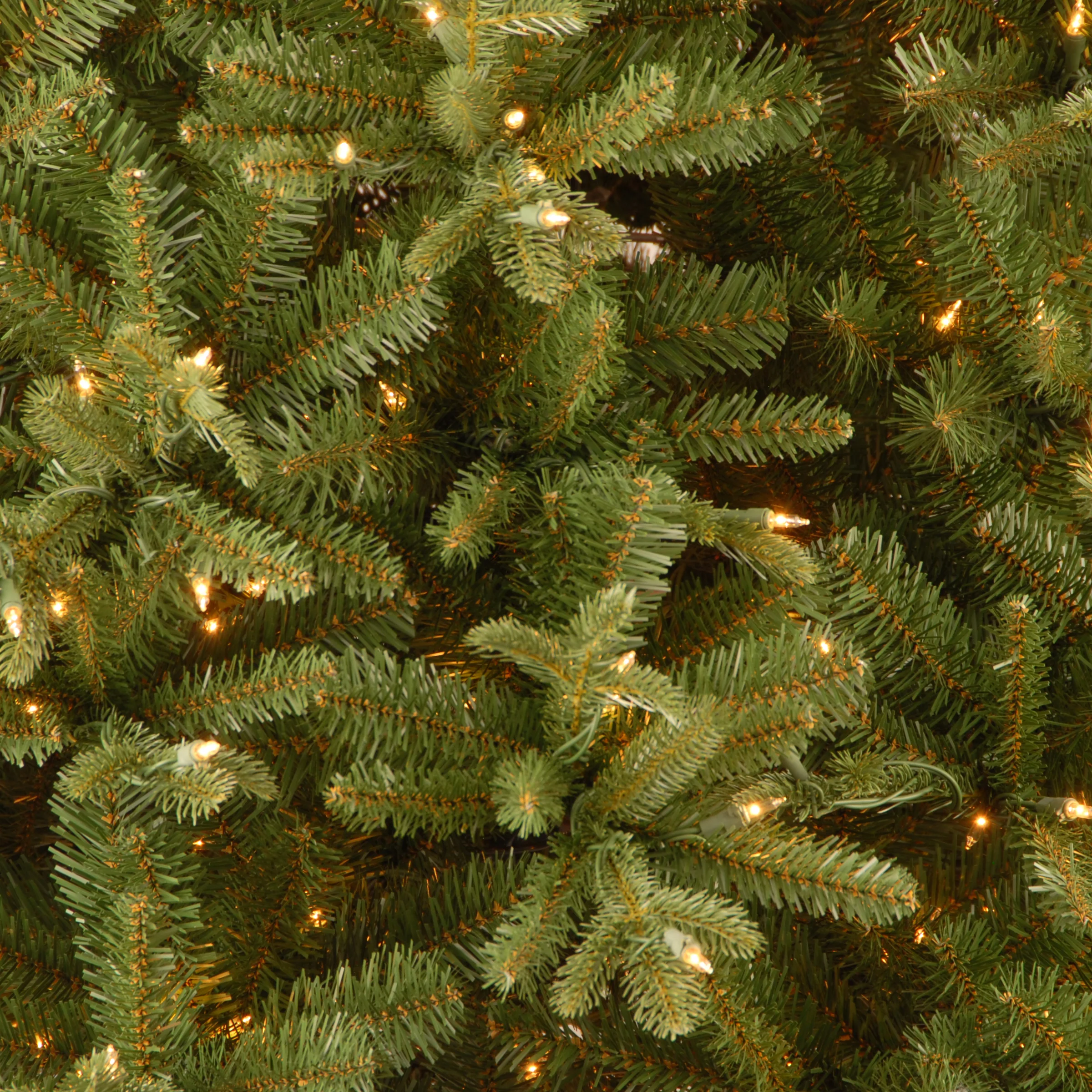 7.5 ft. Pre-Lit Tiffany Fir Slim Tree with Clear Lights, Plug-In - Image 4