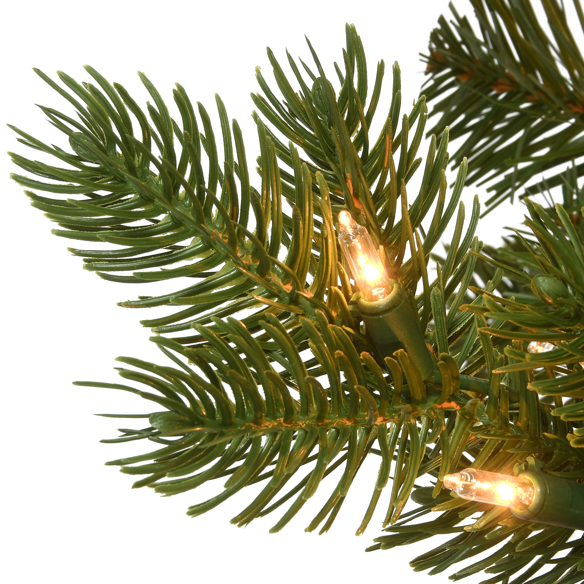 7.5 ft. Pre-Lit Victoria Spruce Tree with Clear Lights - Image 3