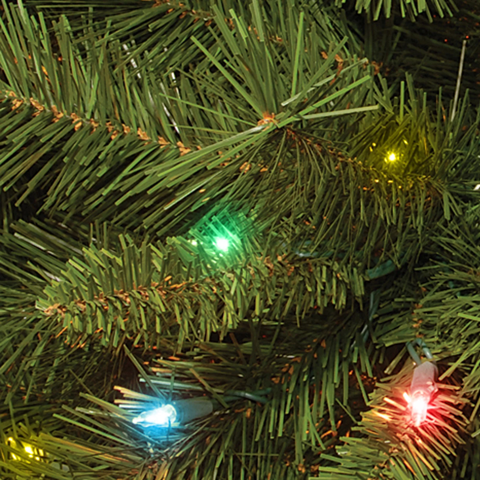 7.5 ft. Pre-Lit Winchester Pine Tree with Multicolor Lights, Plug-In - Image 3