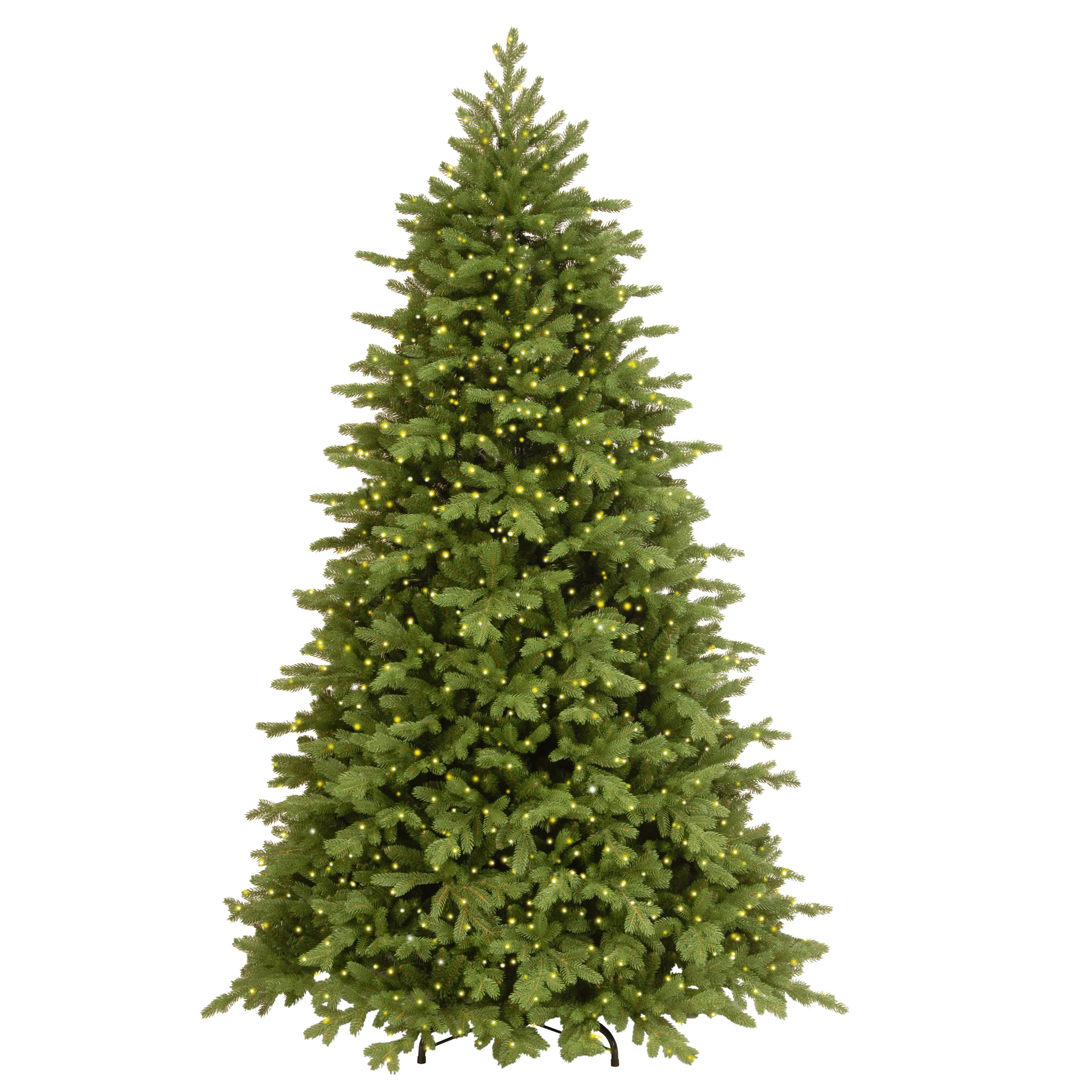 7.5 ft. Princeton Deluxe Fraser Fir Hinged Tree with PowerConnect Dual Color LED Lights - Image 5