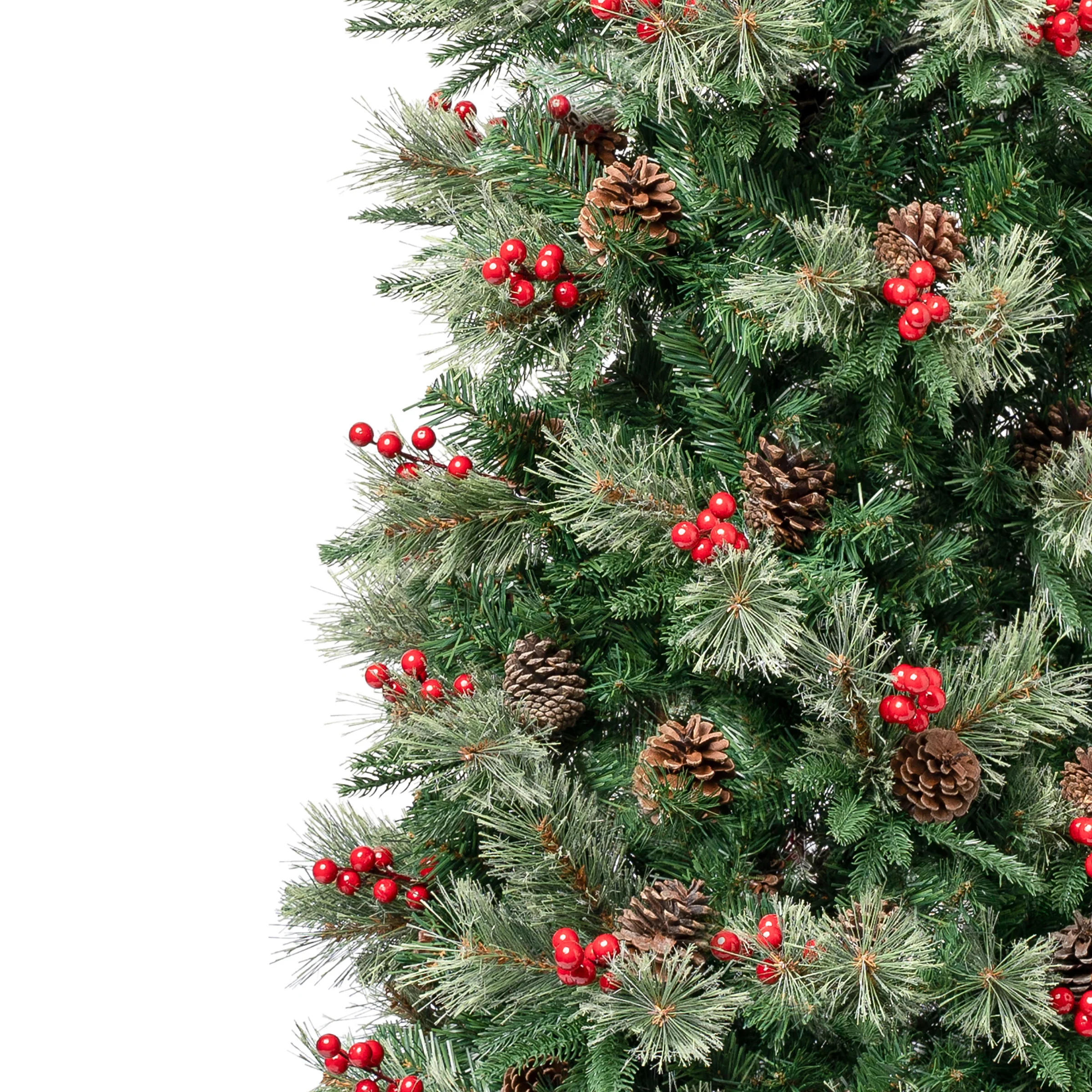 7.5 ft. Virginia Pine Mixed Feel Real Slim Tree - Image 3