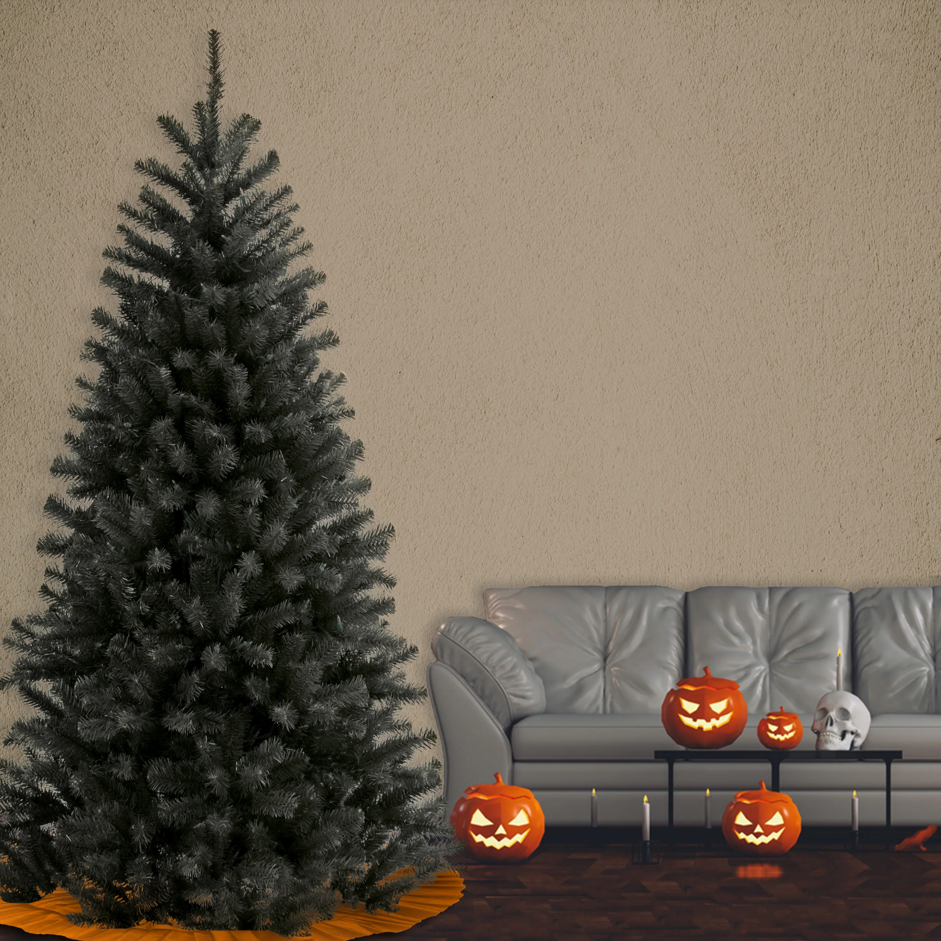 7 ft. North Valley Spruce Black Tree - Image 2