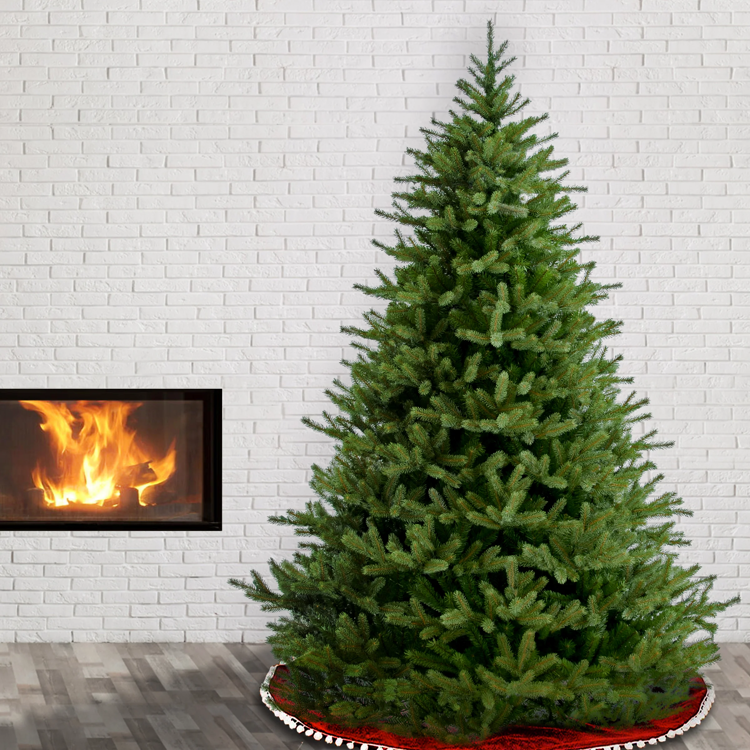 7 ft. Norway Fir Tree - Image 3