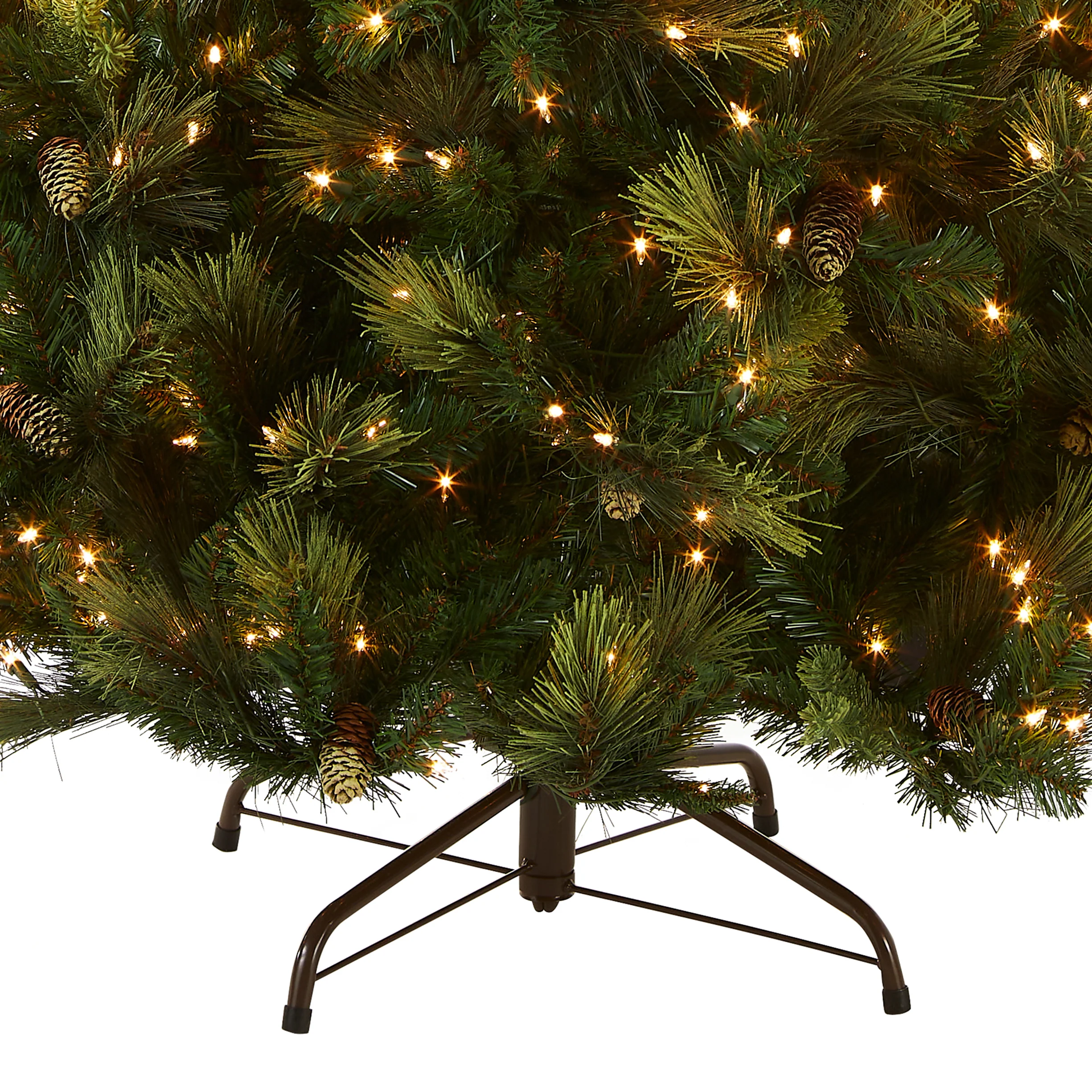 7 ft. Pre-Lit Carolina Pine Tree with Clear Lights, Plug-In - Image 7