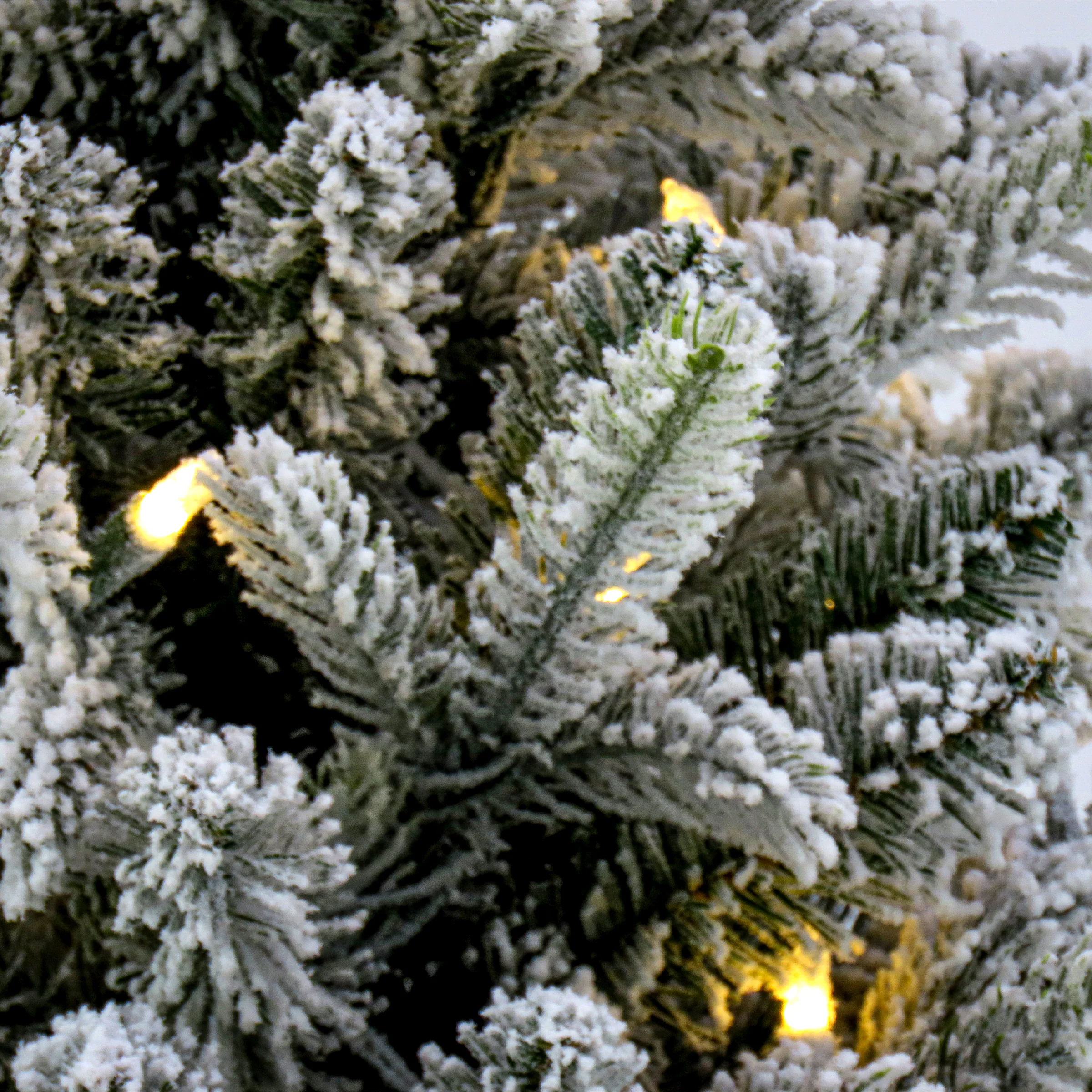 7 ft. Pre-Lit Conger Pine Pencil Slim Tree with LED Lights - Image 3