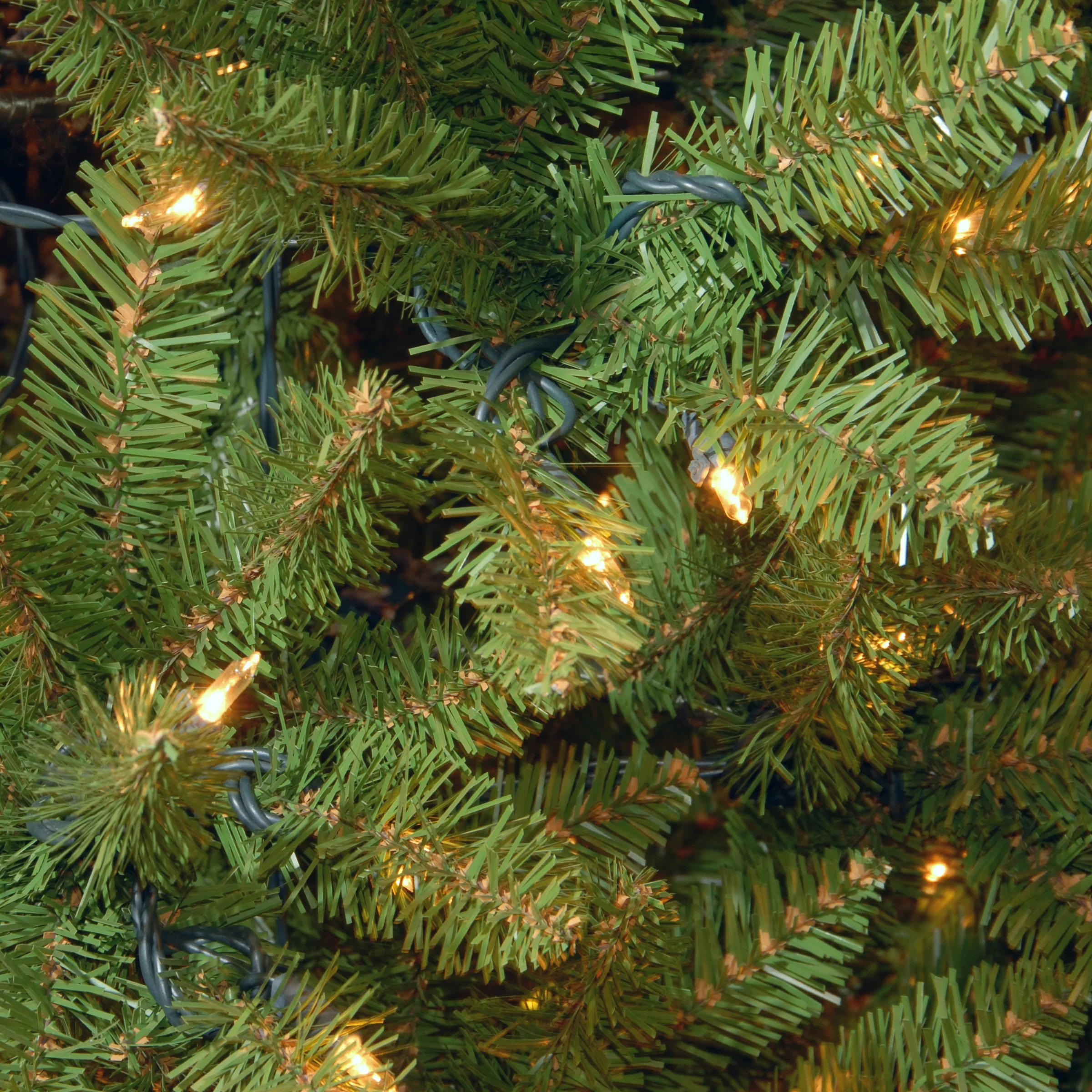 7 ft. Pre-Lit Kingswood Fir Pencil Tree with Power Connect Dual Color LED Lights, Plug-In - Image 3