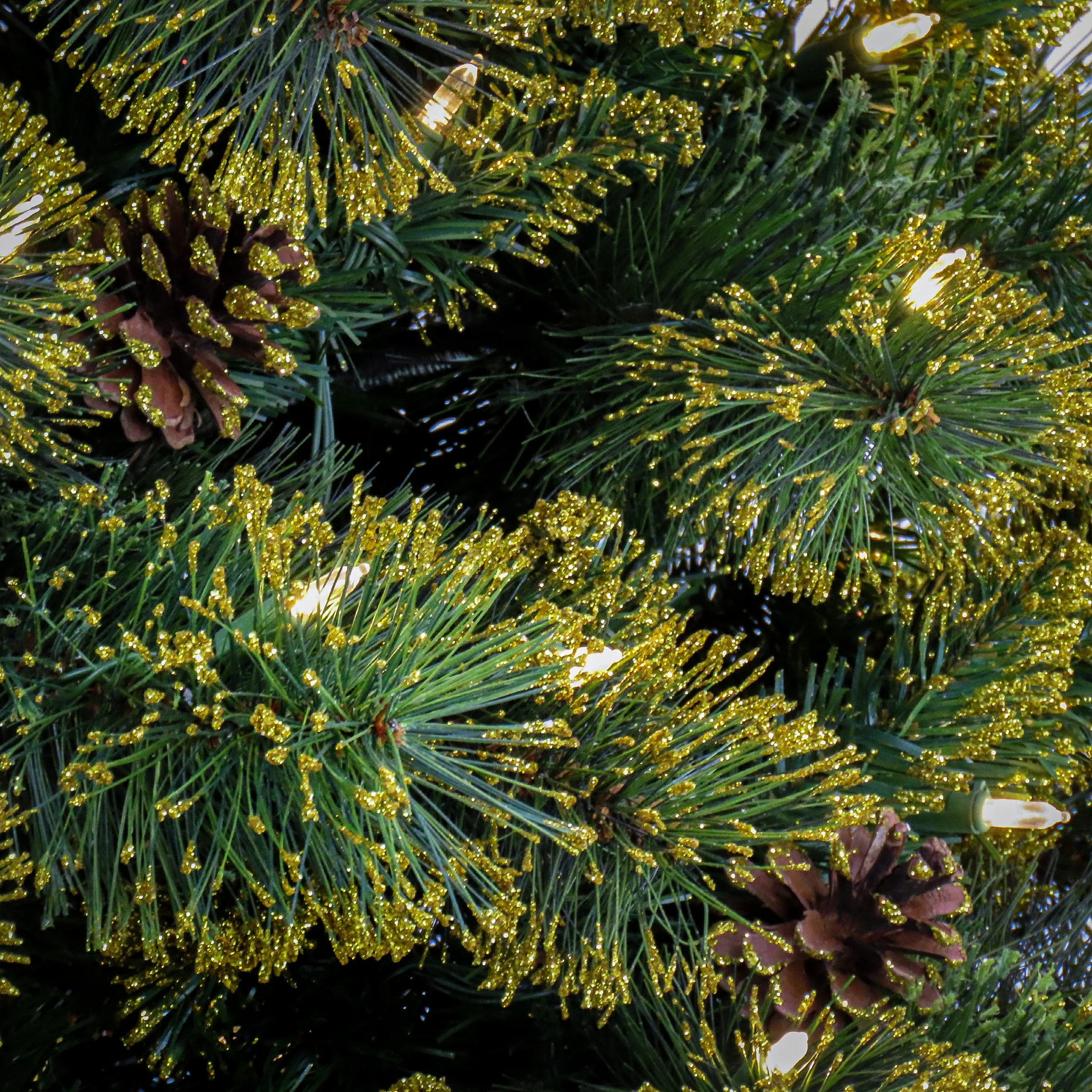 7 ft. Pre-Lit Maine Pine Tree with LED Lights, Plug-In - Image 3