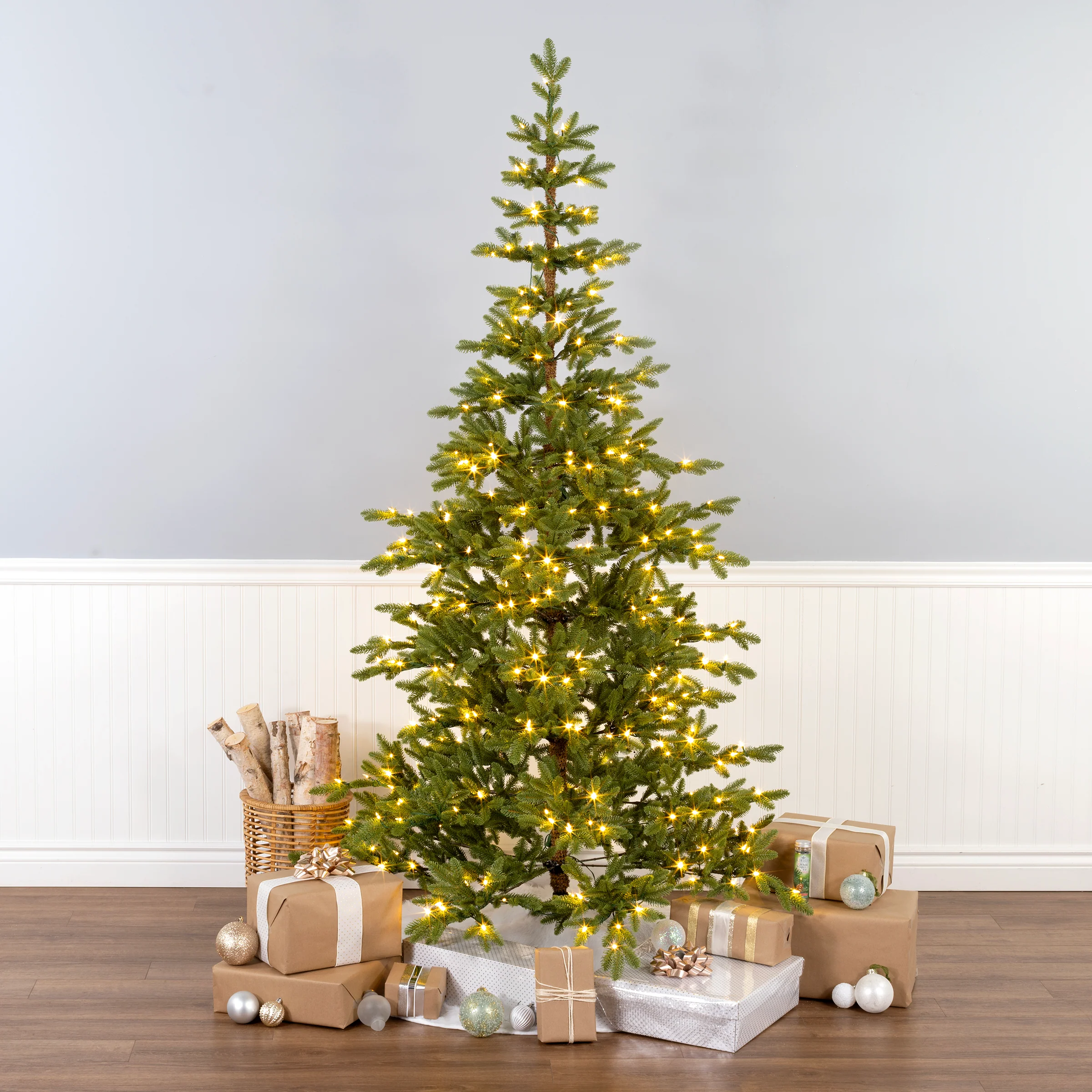 7.5 ft. Pre-Lit Dancer Pine Tree with Clear Lights, Plug-In - Image 6