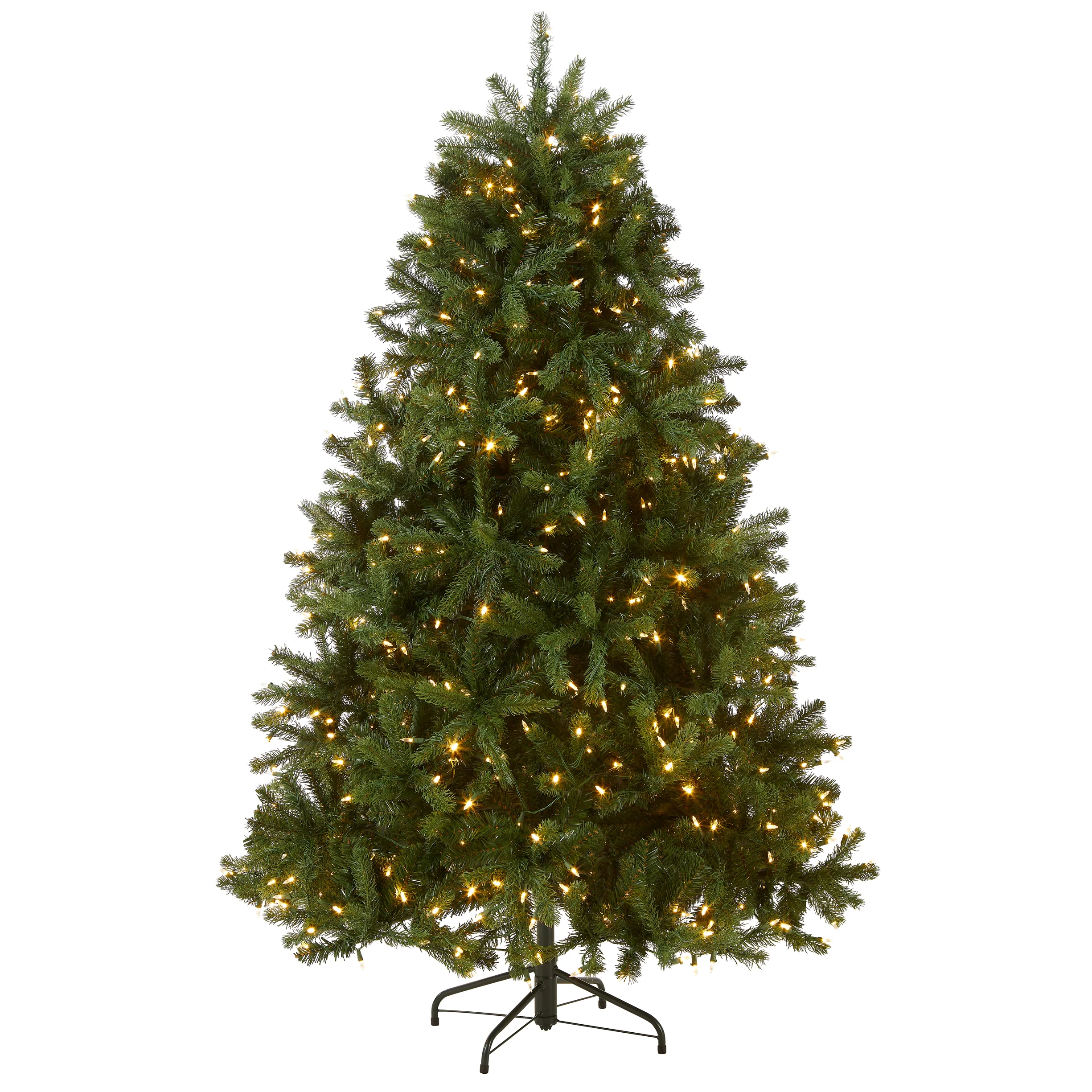 8 ft. Pre-Lit Newberry Spruce Tree with PowerConnect Dual Color LED Lights, Plug-In - Image 6