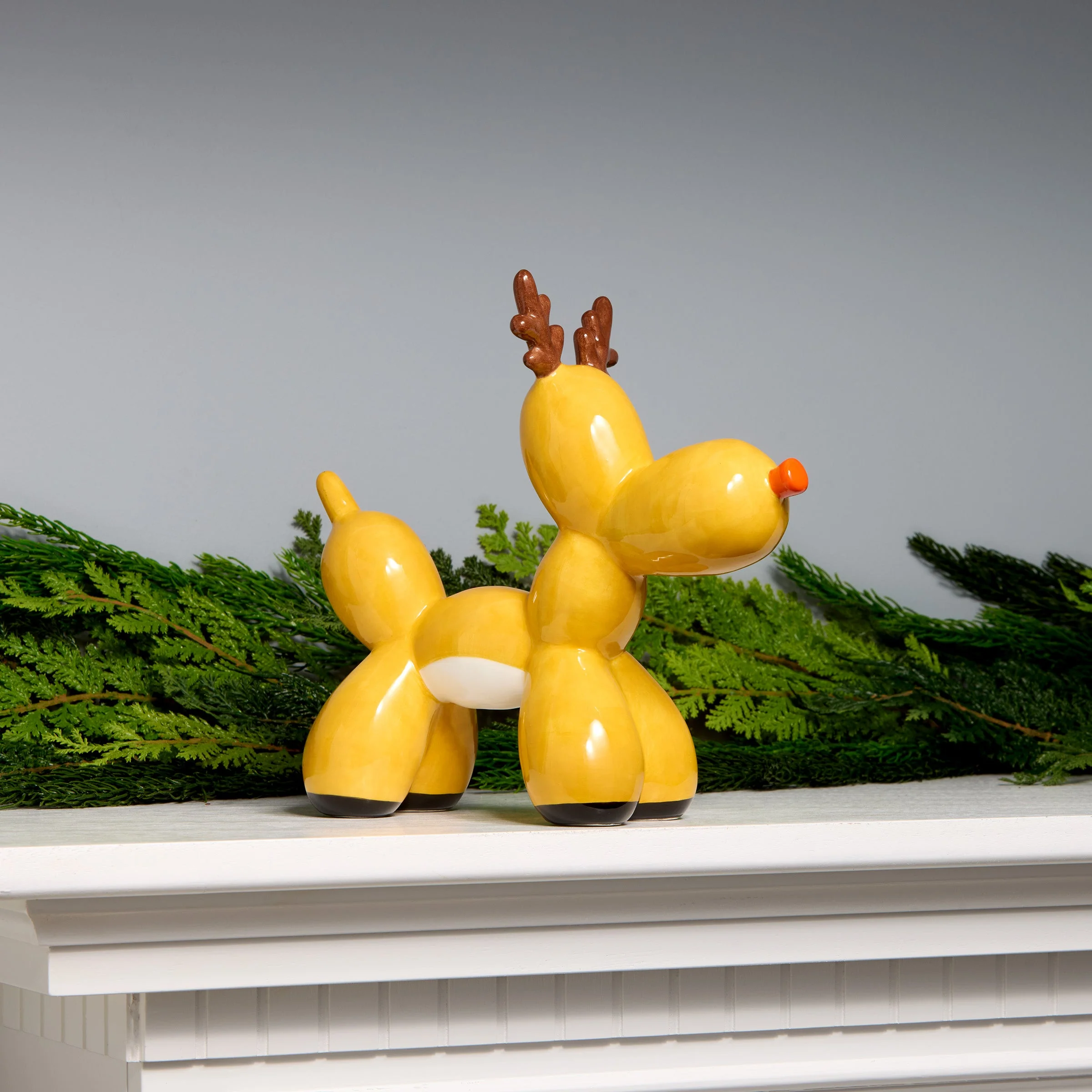 8 in. Reindeer Balloon Figurine - Image 4